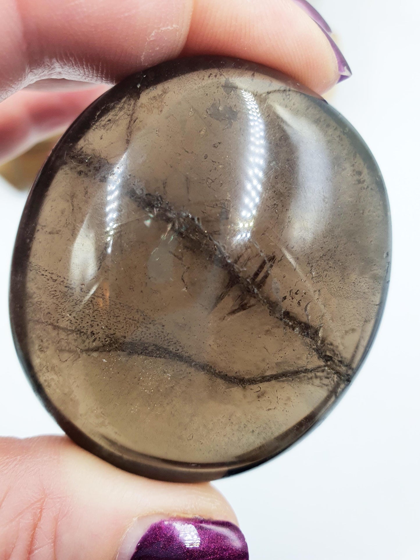 Smoky Quartz Palm