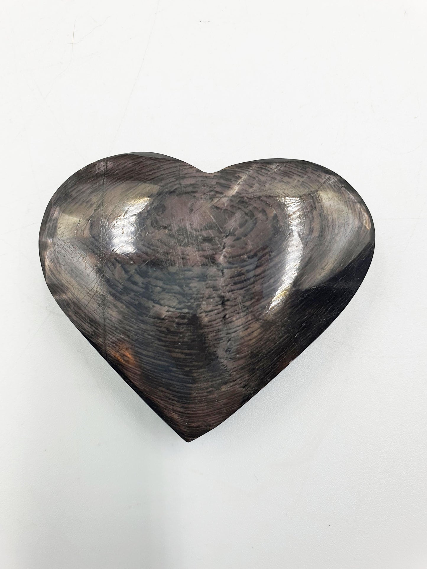 Hypersthene Puff Heart