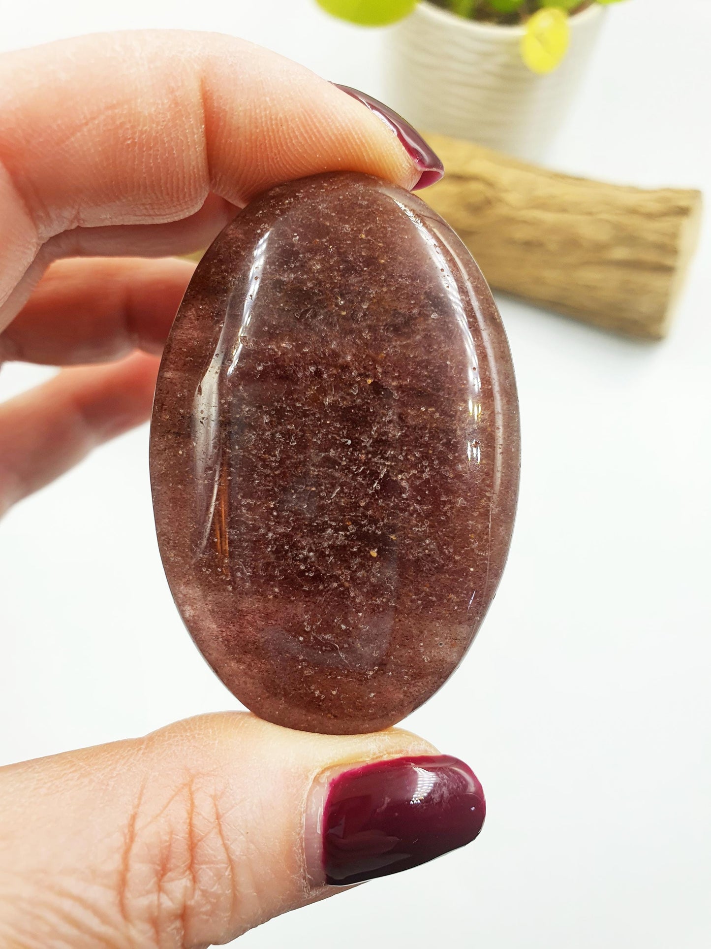 Strawberry Quartz Palm