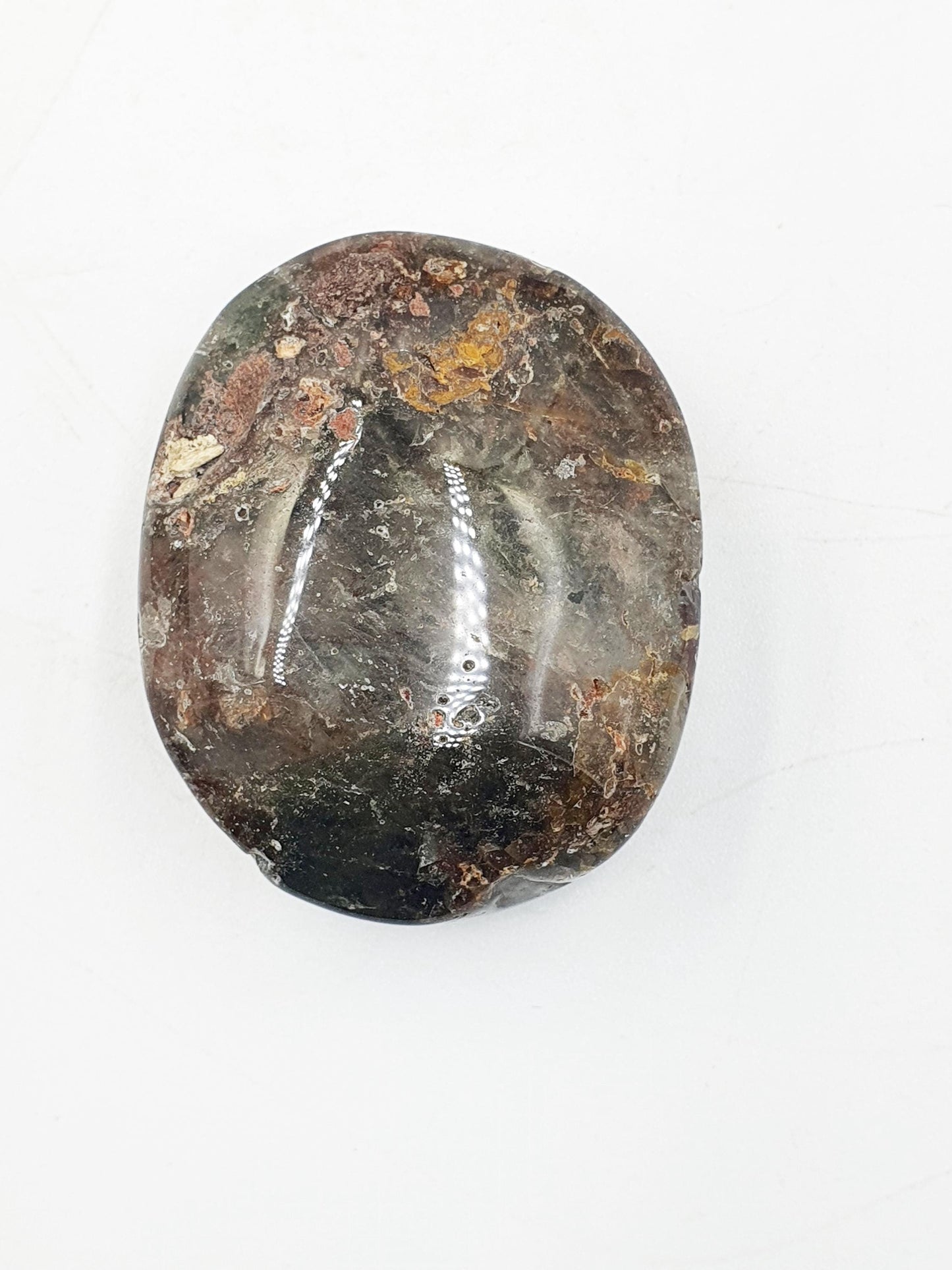Garden Quartz Palm/Lodolite Quartz Palm Stone