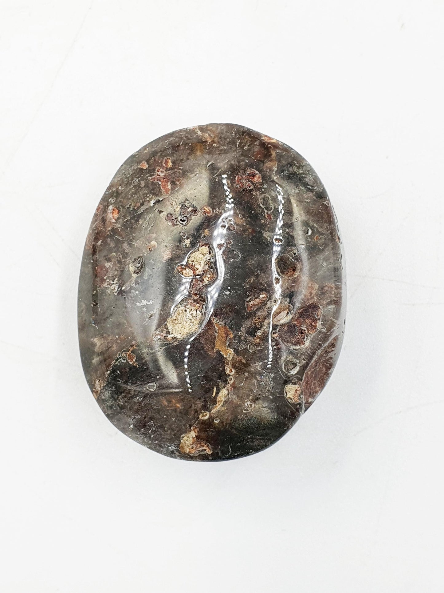 Garden Quartz Palm/Lodolite Quartz Palm Stone