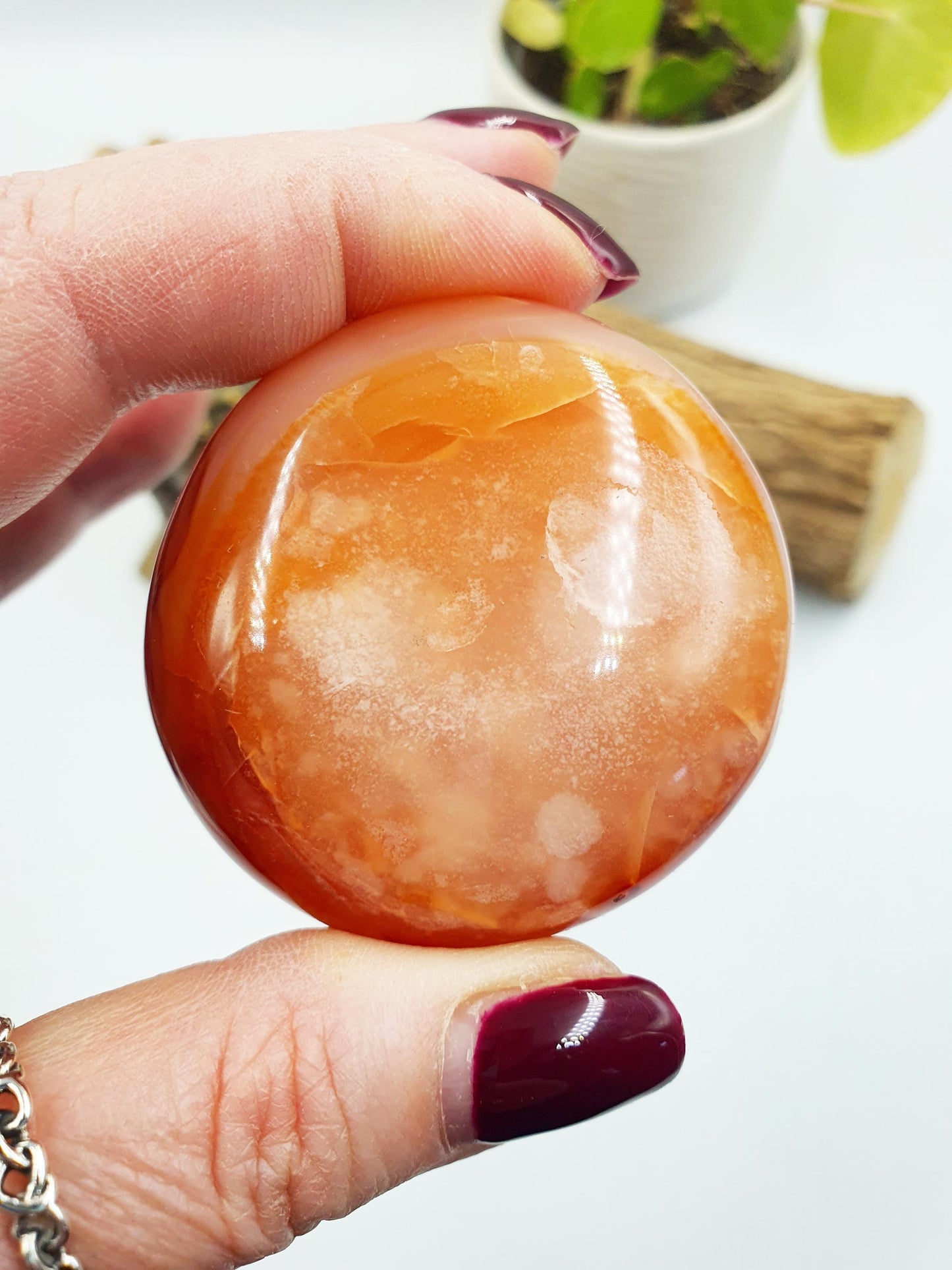 Large Carnelian Palm