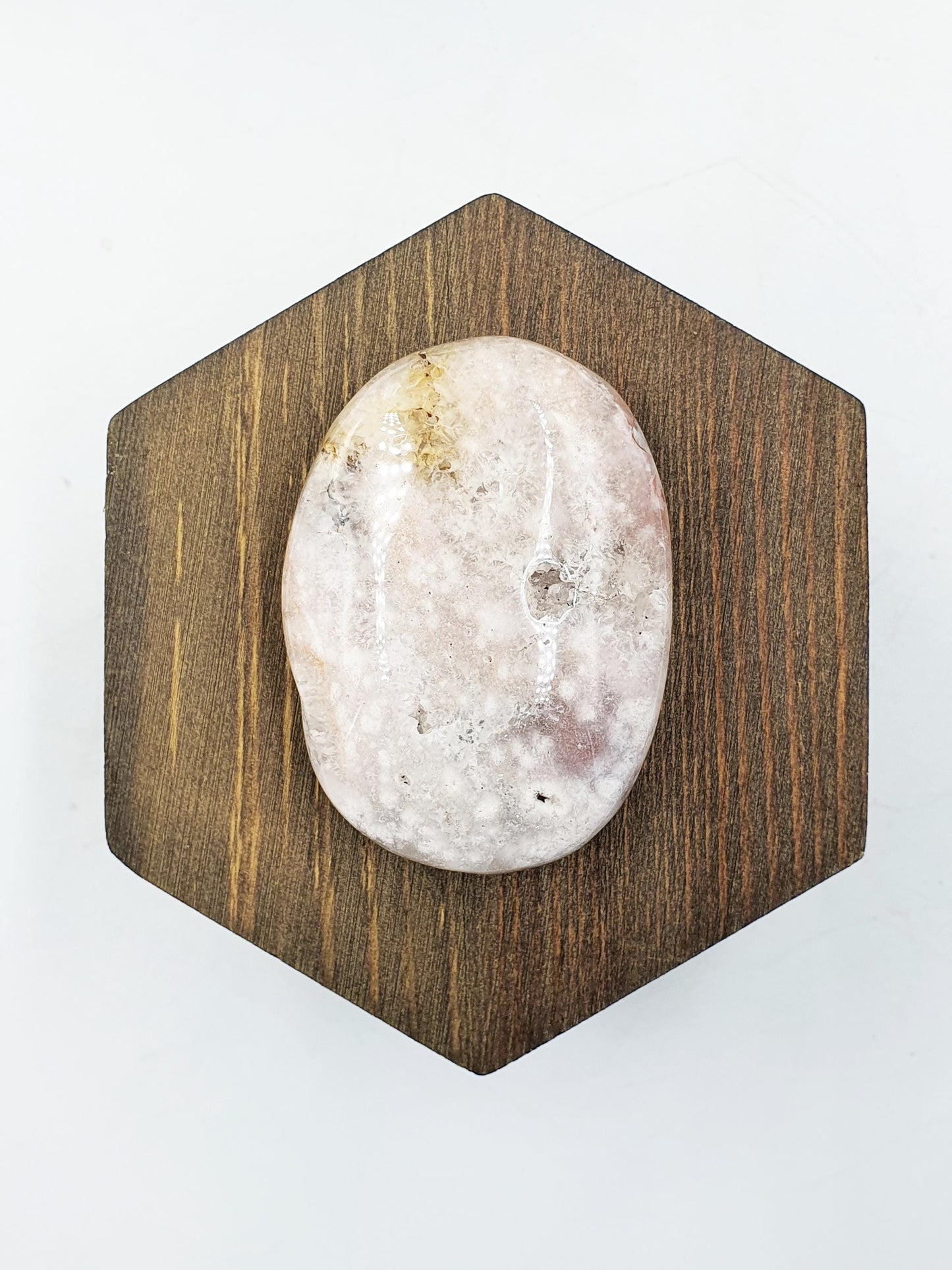 Sparkly Pink Amethyst Palm