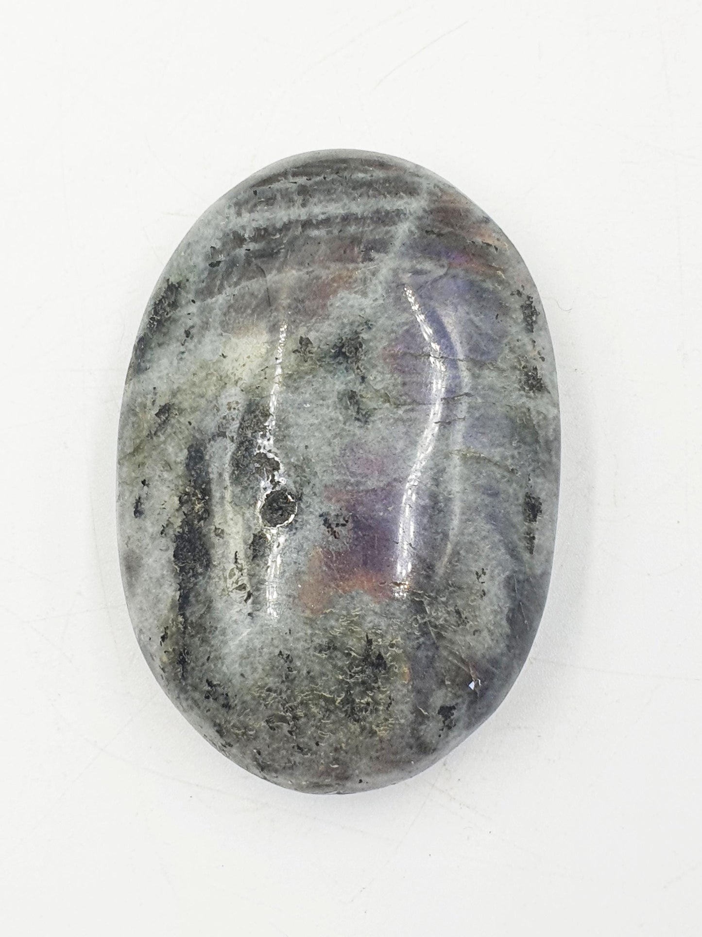 Large Pink and Purple Labradorite Palm