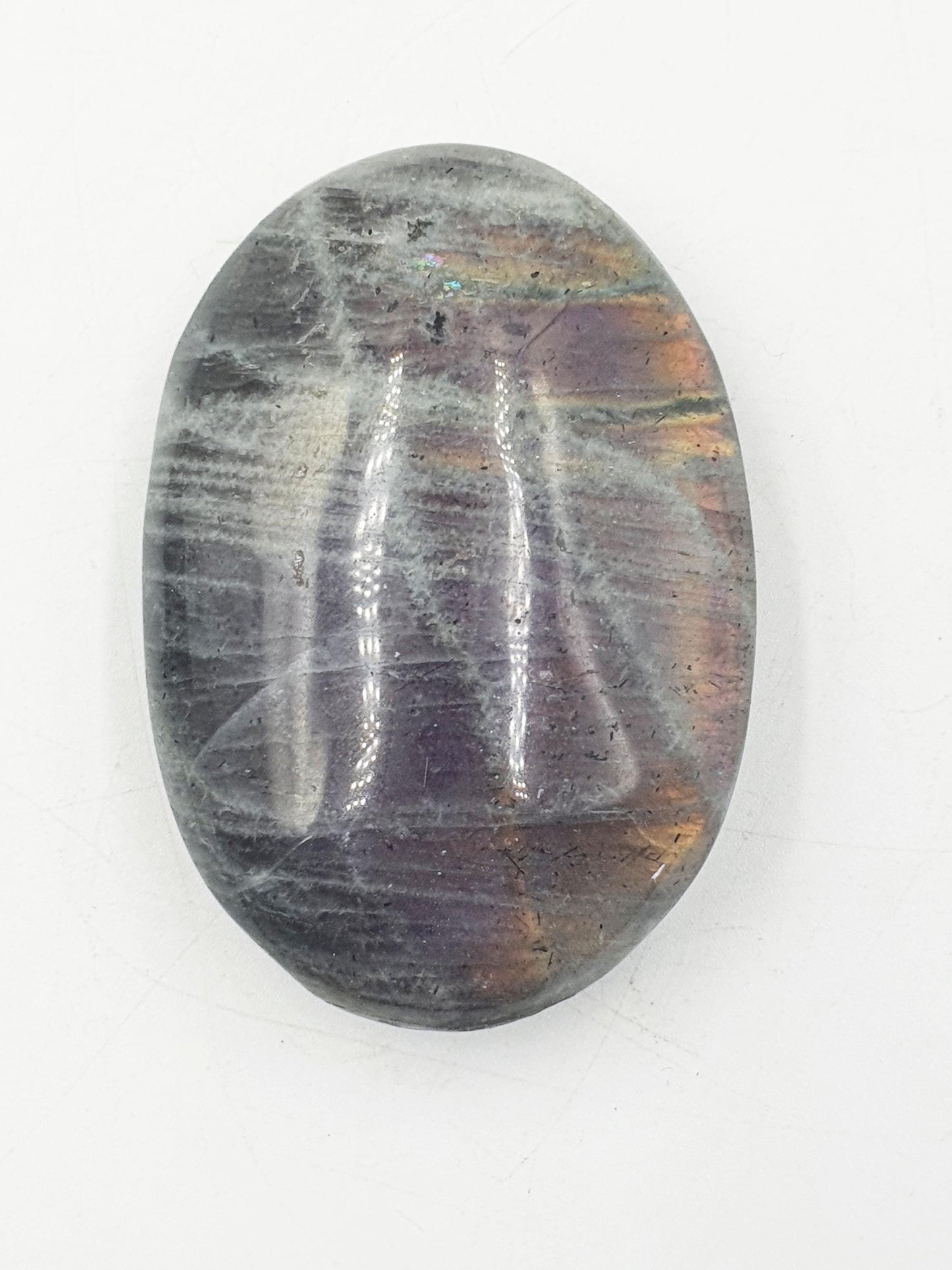 Large Pink and Purple Labradorite Palm