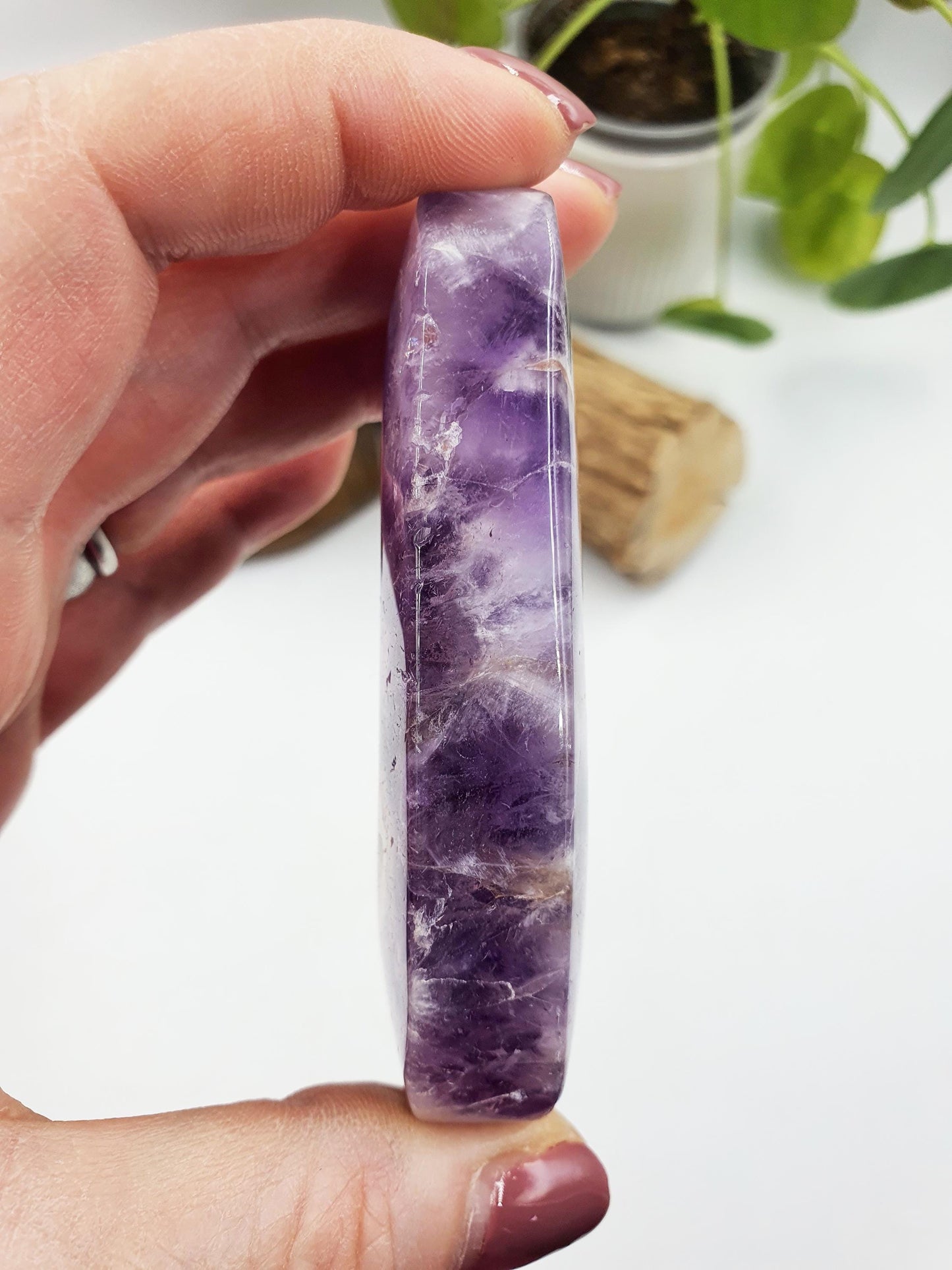 Large Unique Dream Amethyst Palm