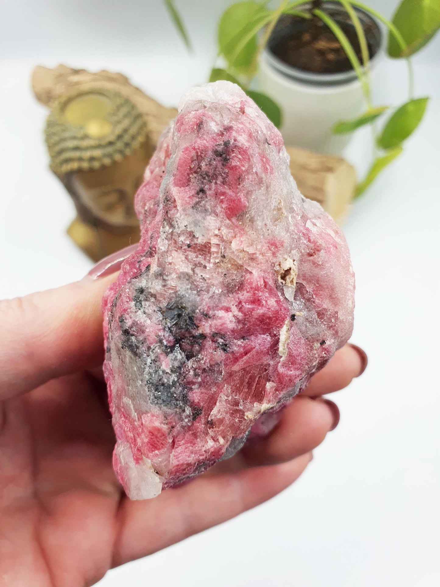 Raw Rhodonite Specimen