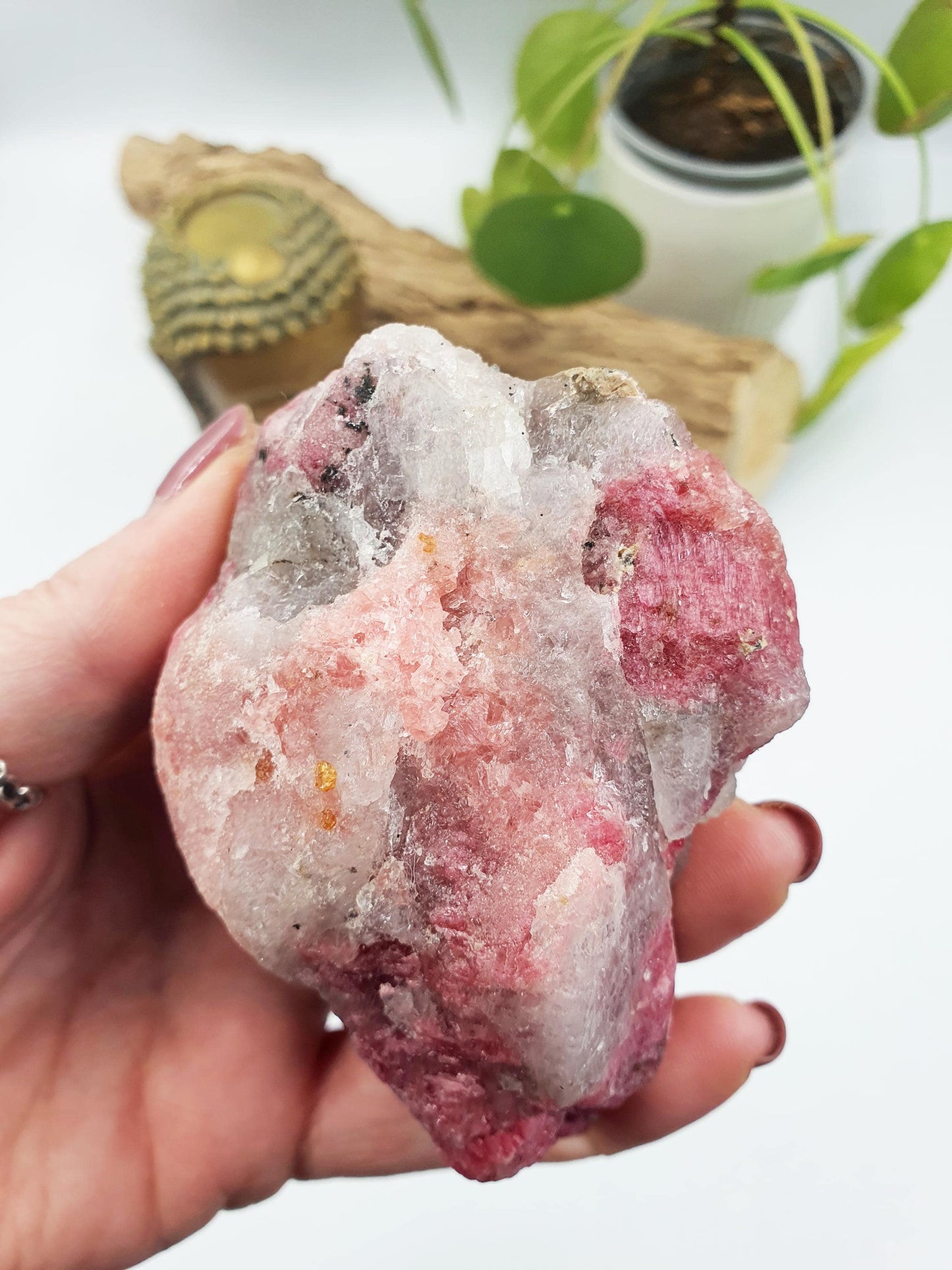 Raw Rhodonite Specimen