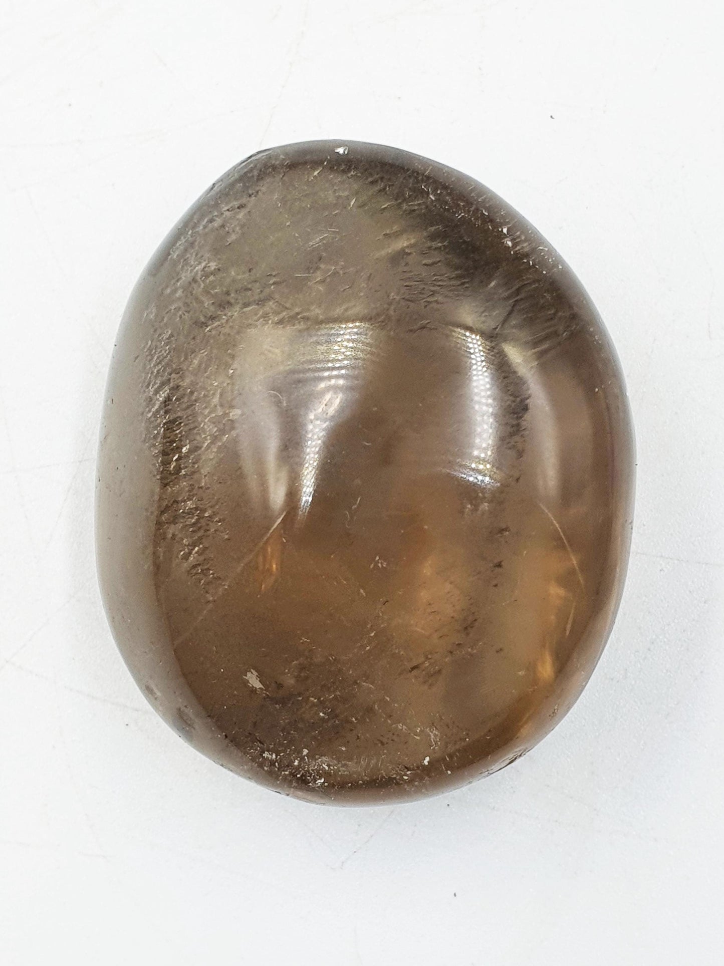 Smoky Quartz Palm with rainbow