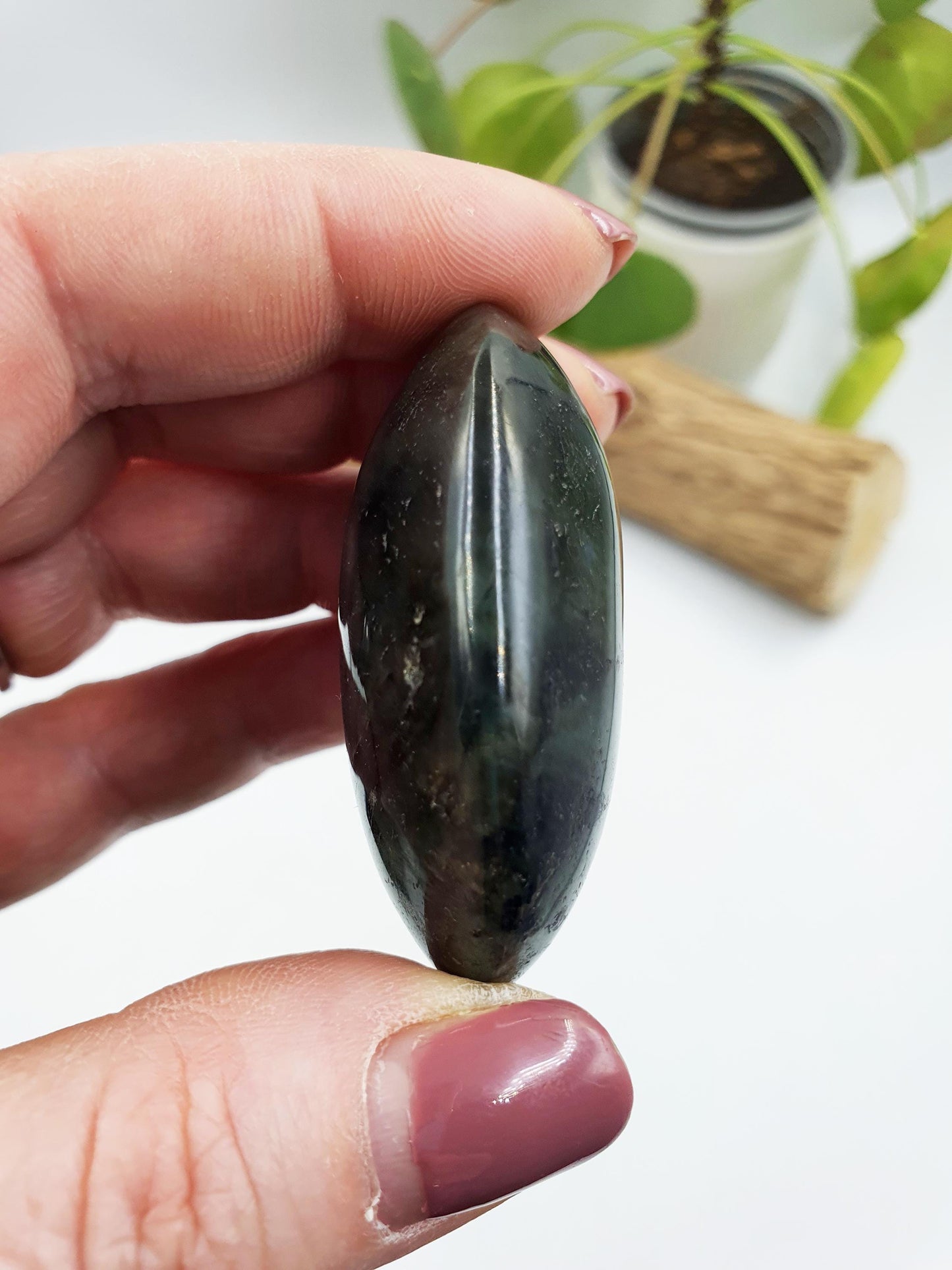 Flashy Labradorite Crystal Palm