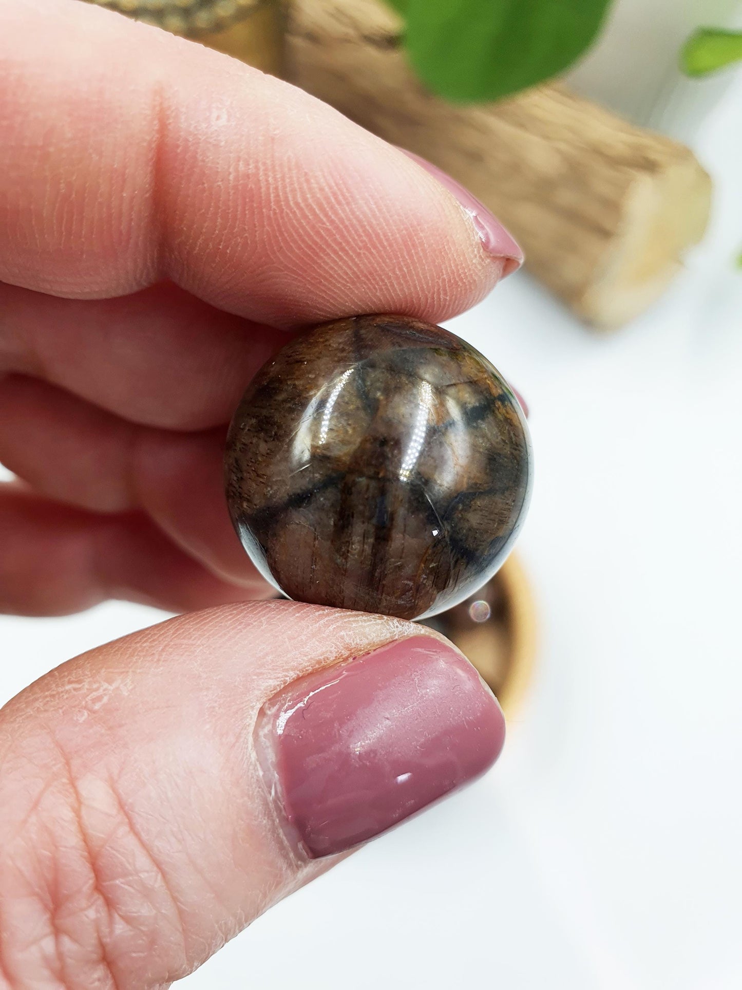 Chiastolite Mini Sphere