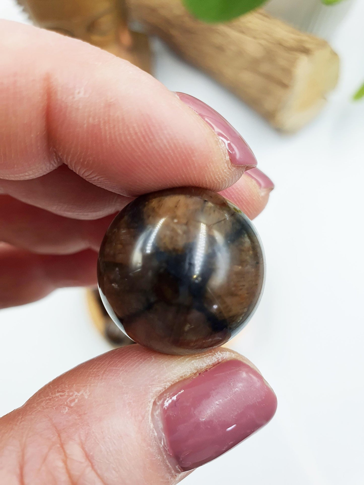 Chiastolite Mini Sphere