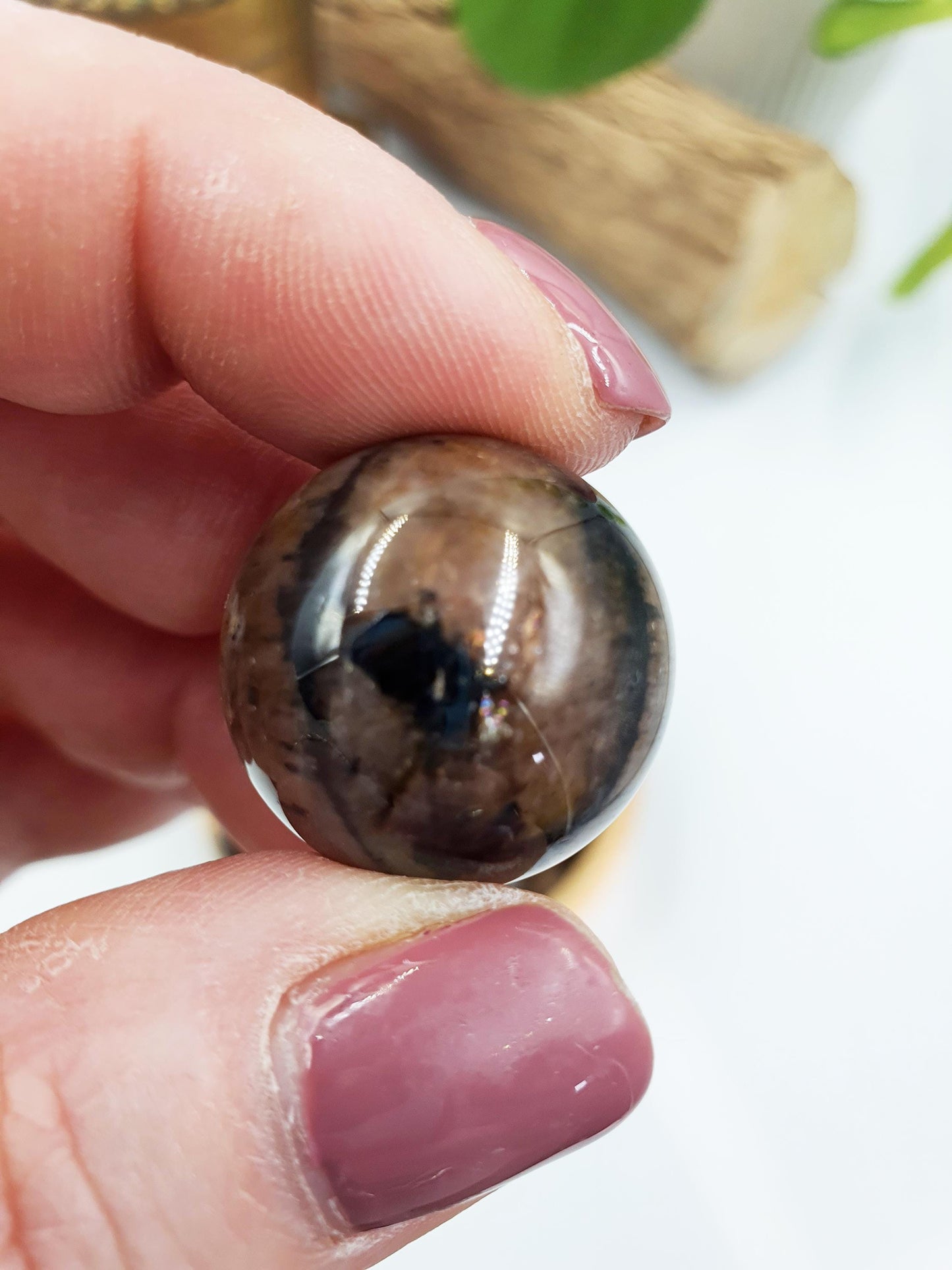 Chiastolite Mini Sphere