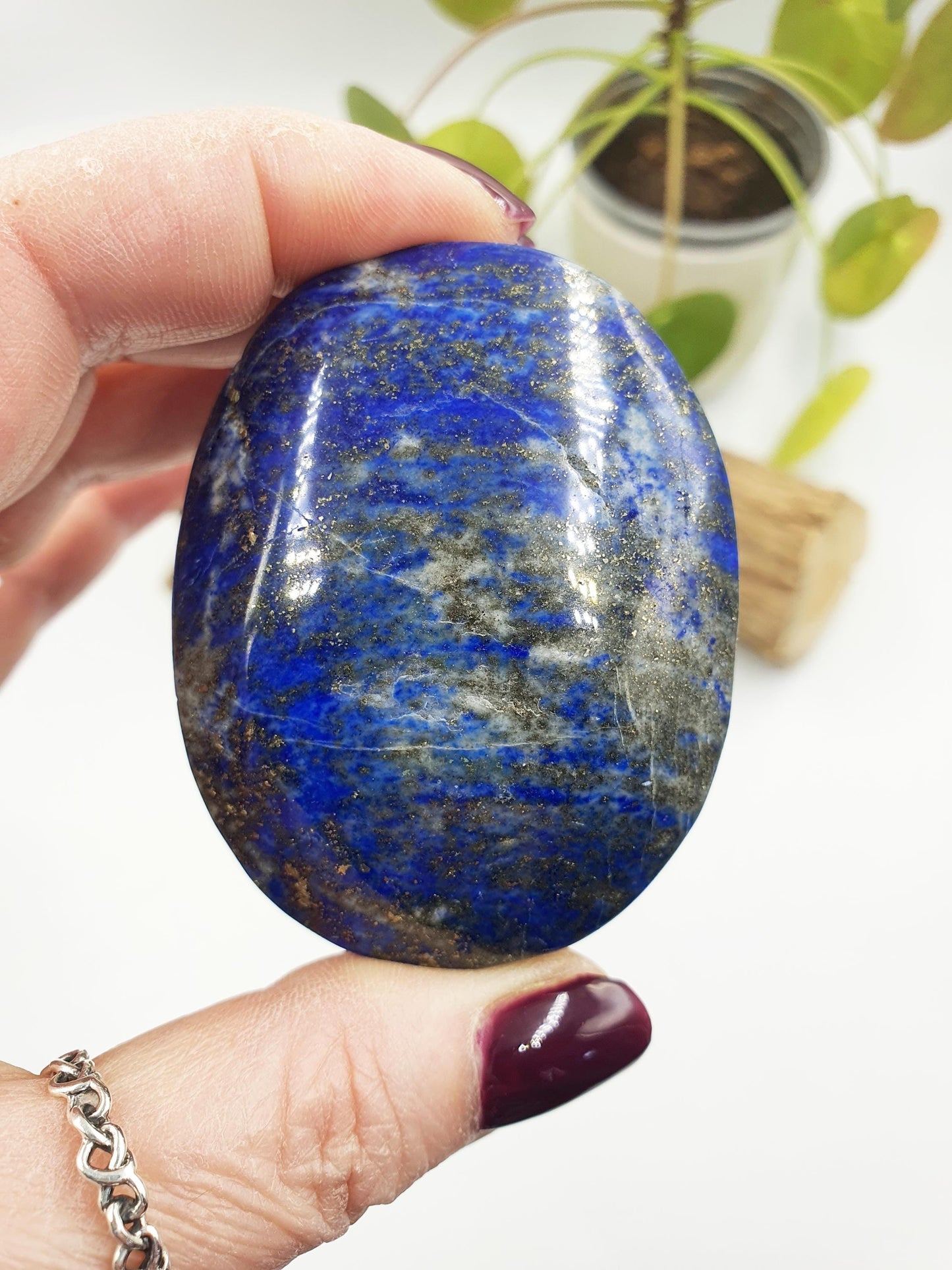 Large Lapis Lazuli Palm