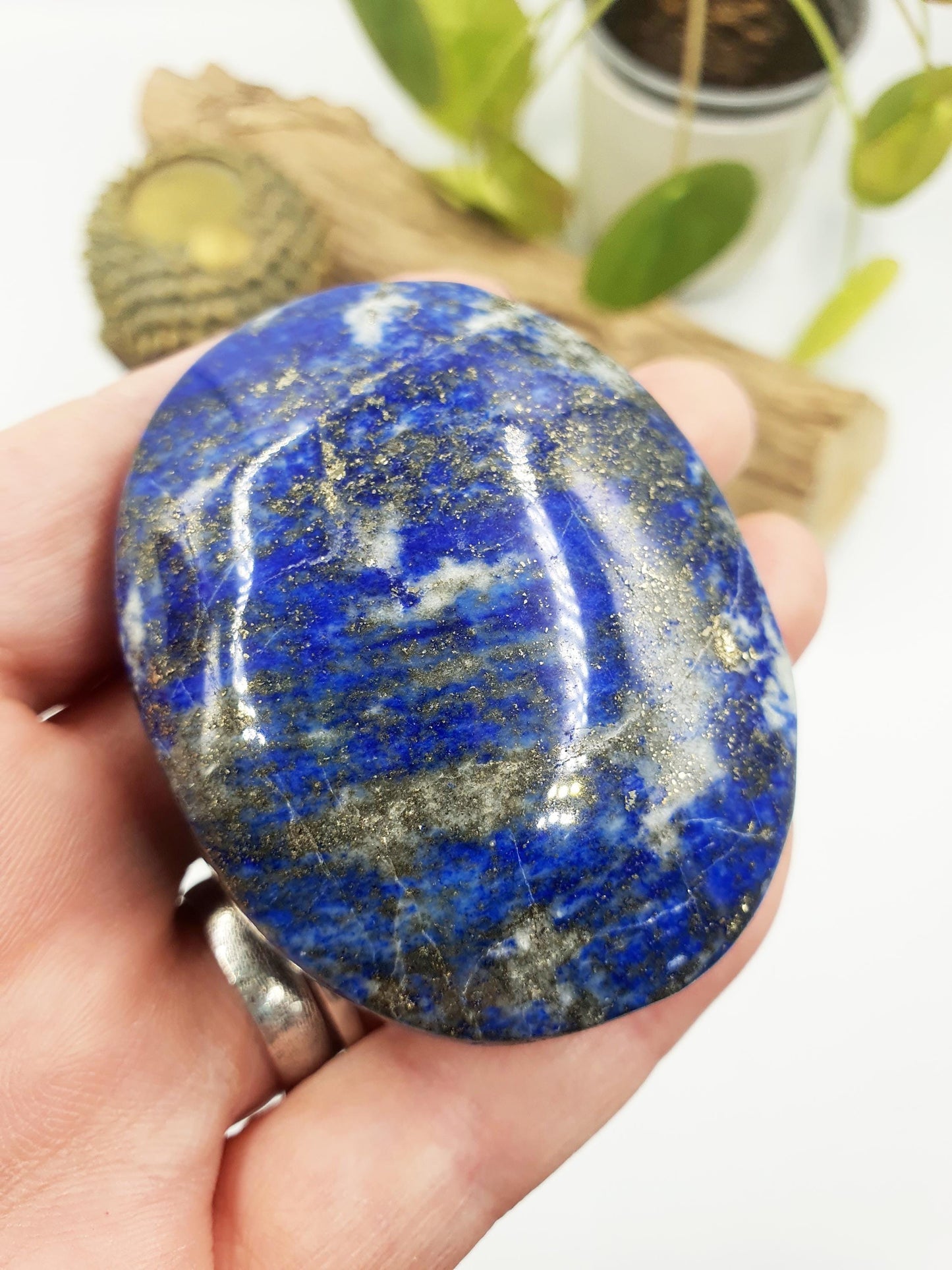 Large Lapis Lazuli Palm