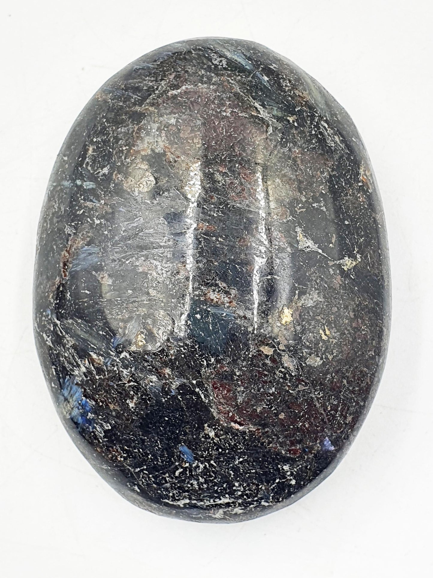 Astrophyllite and Garnet Palm