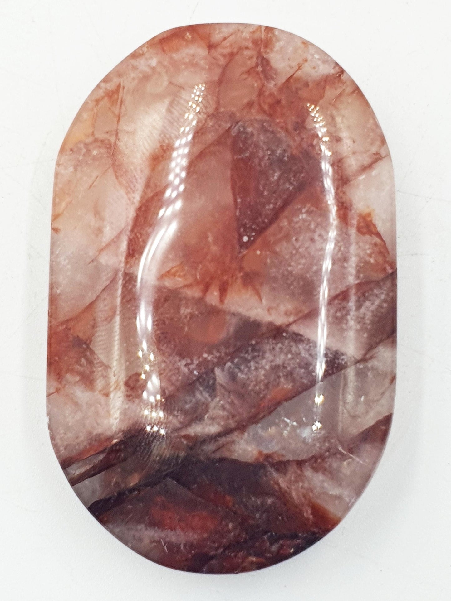 Large Fire Quartz Palm
