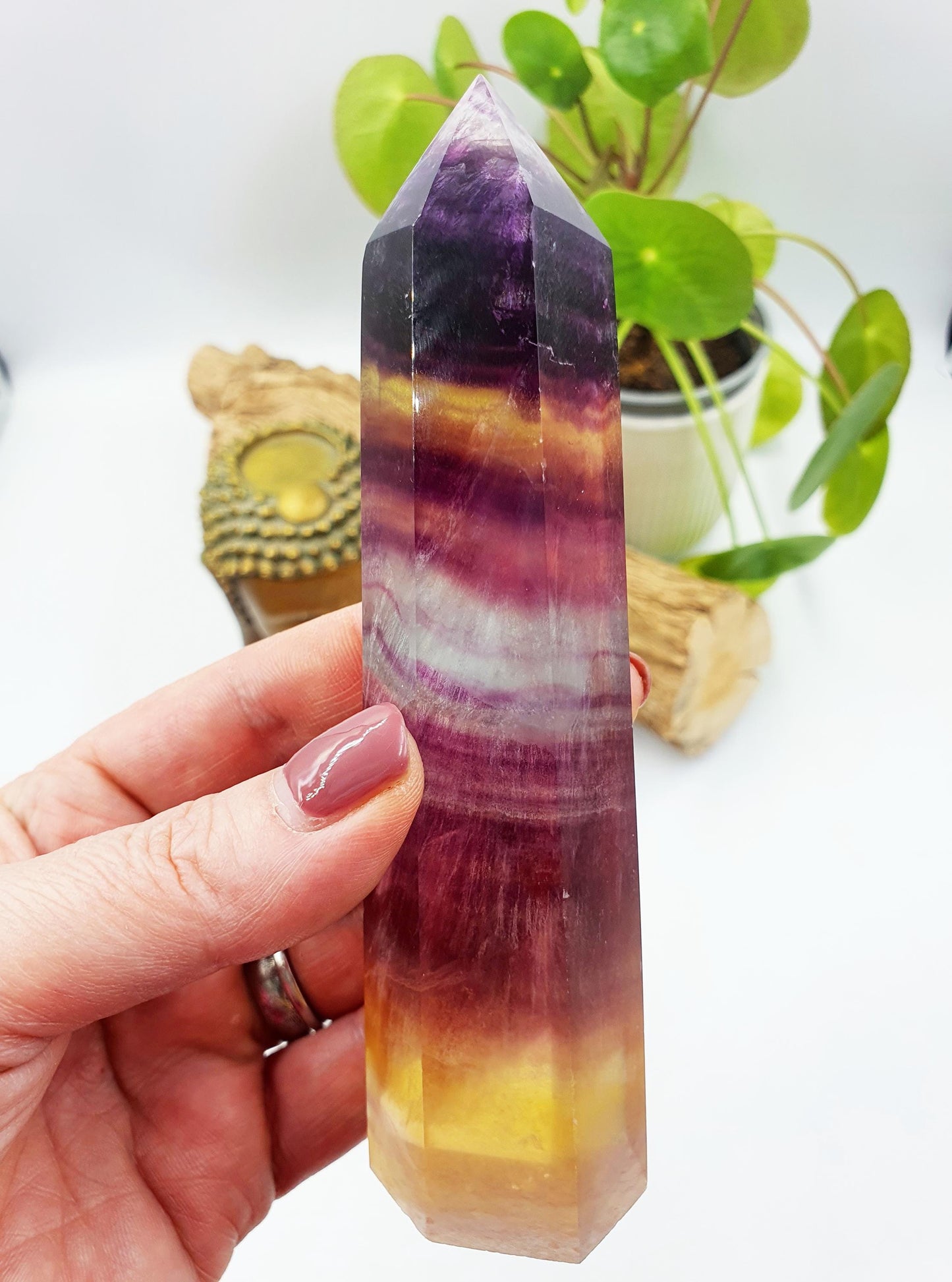 Fluorite Crystal Tower
