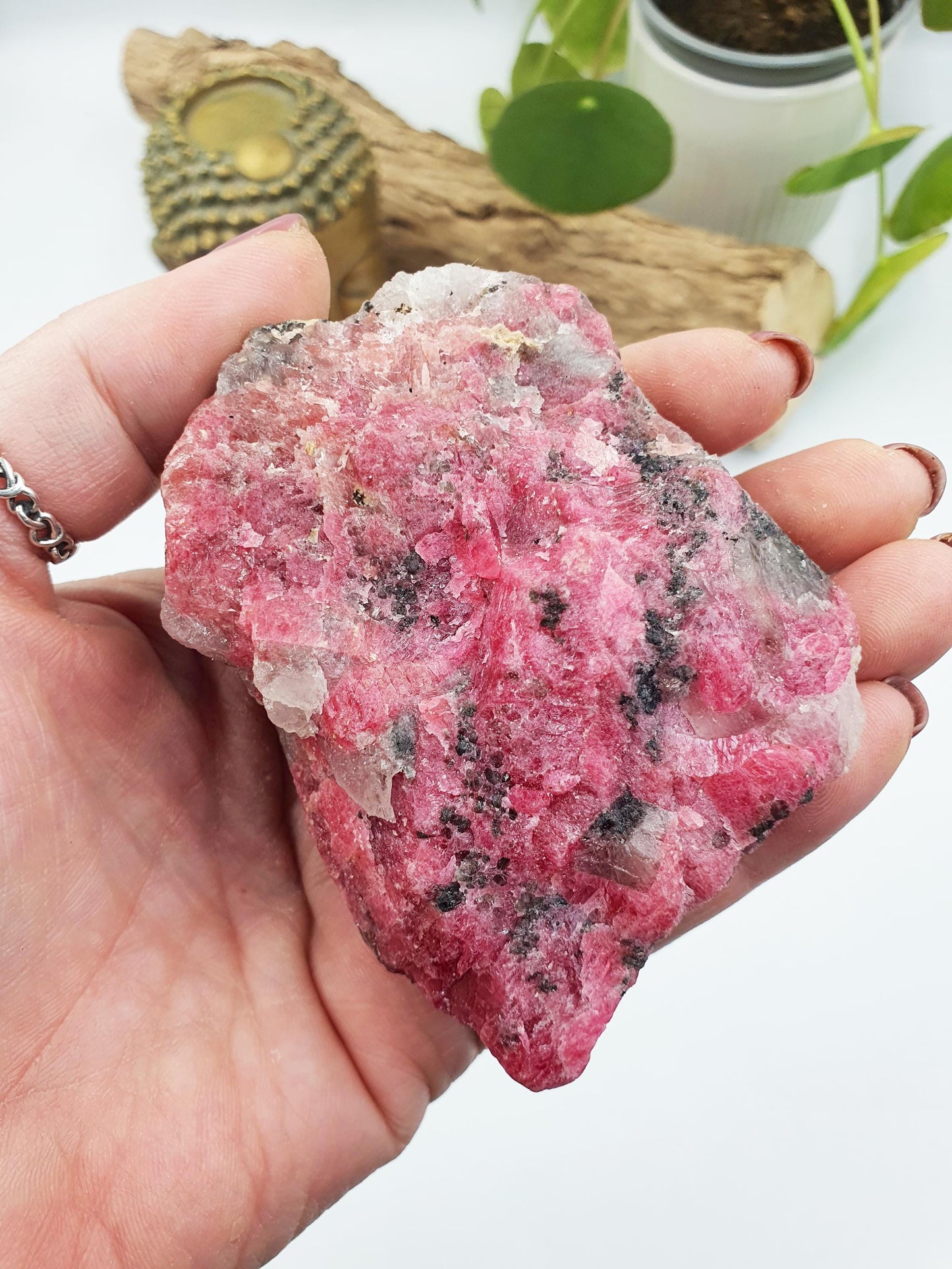 Raw Rhodonite Specimen