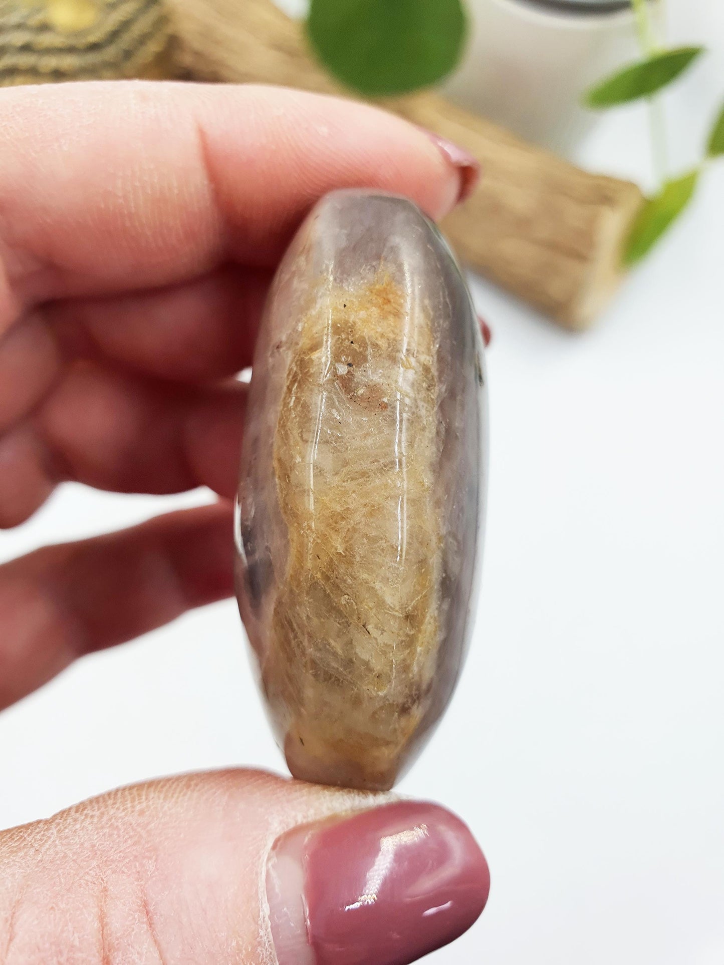 Flashy Moonstone and Sunstone Palm