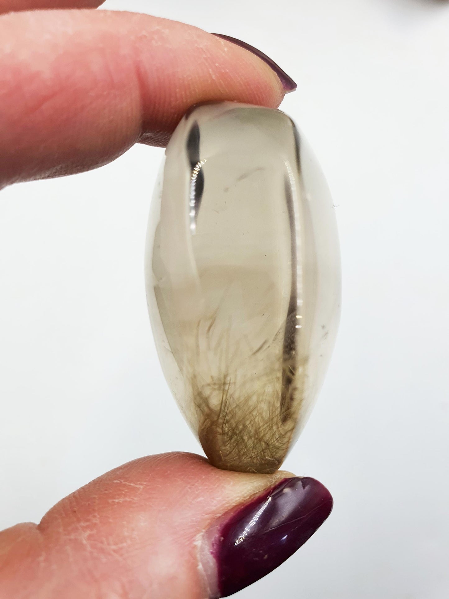 High Quality Golden Rutile Quartz Palm