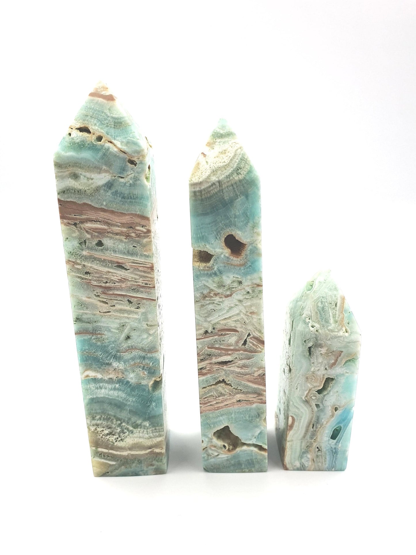 Blue Aragonite Tower