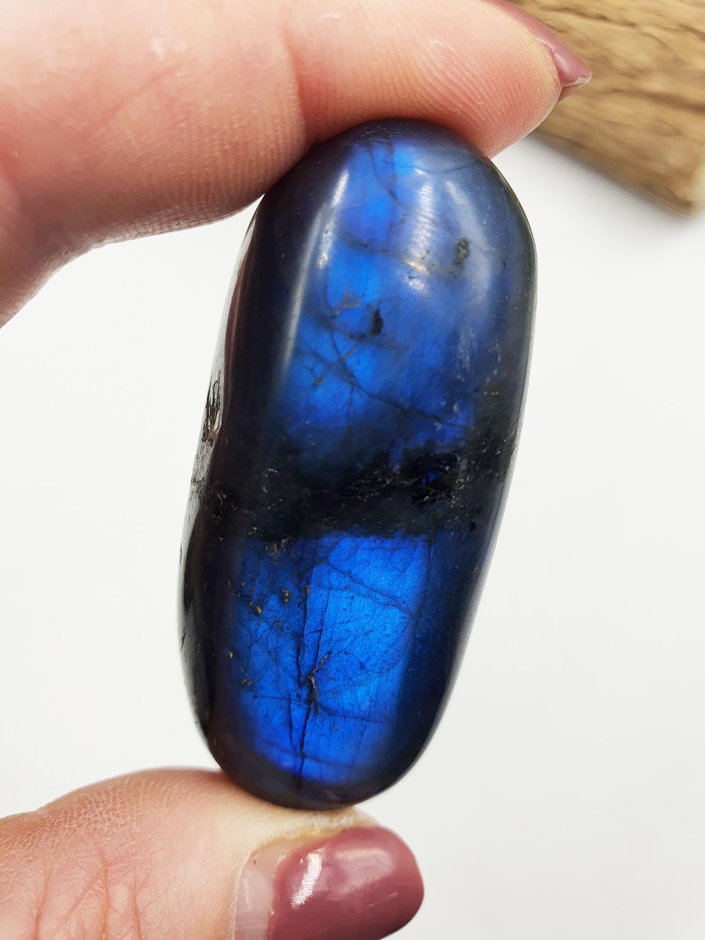 Unique Labradorite Crystal Palm