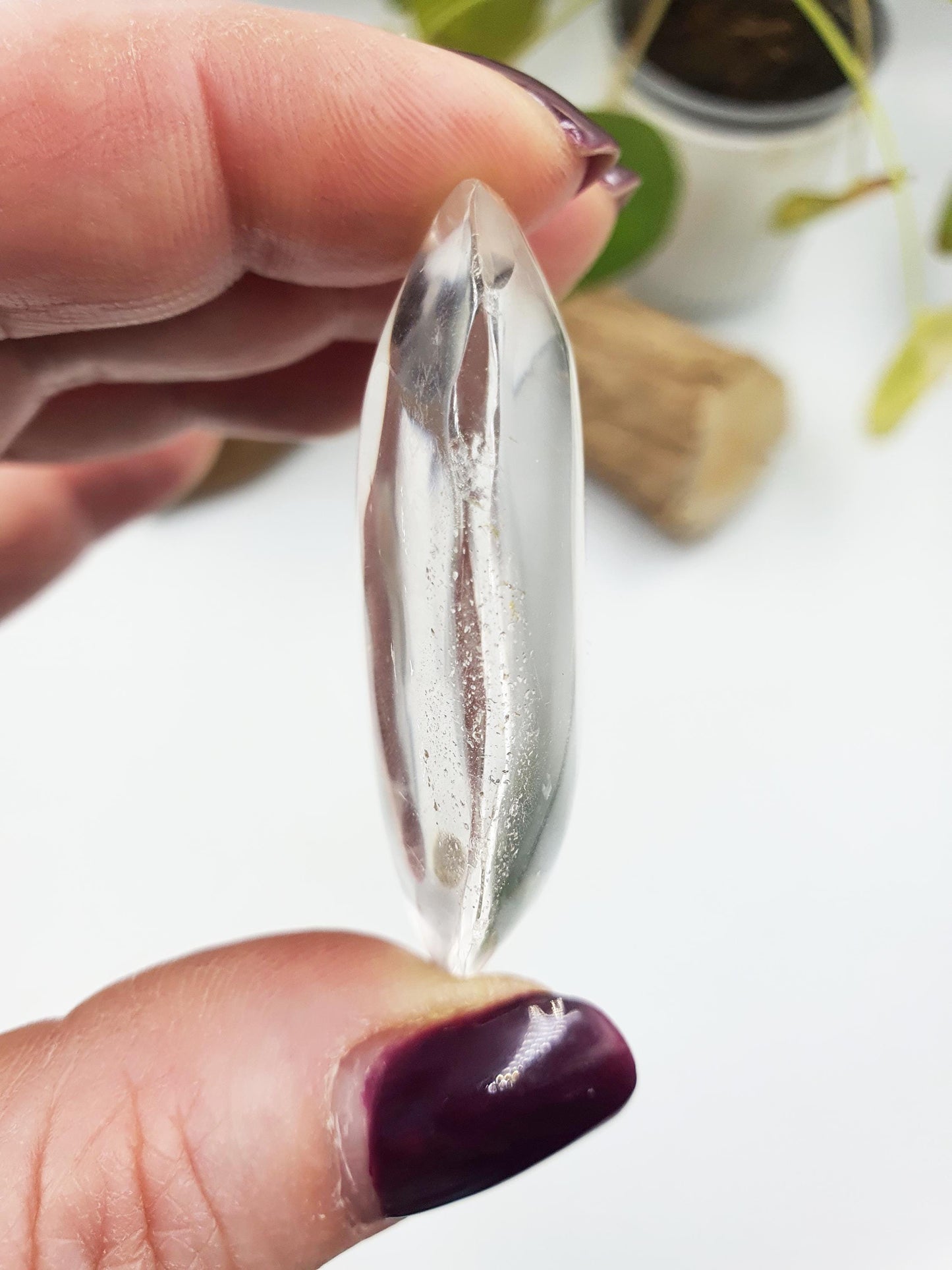 Clear Quartz Palm
