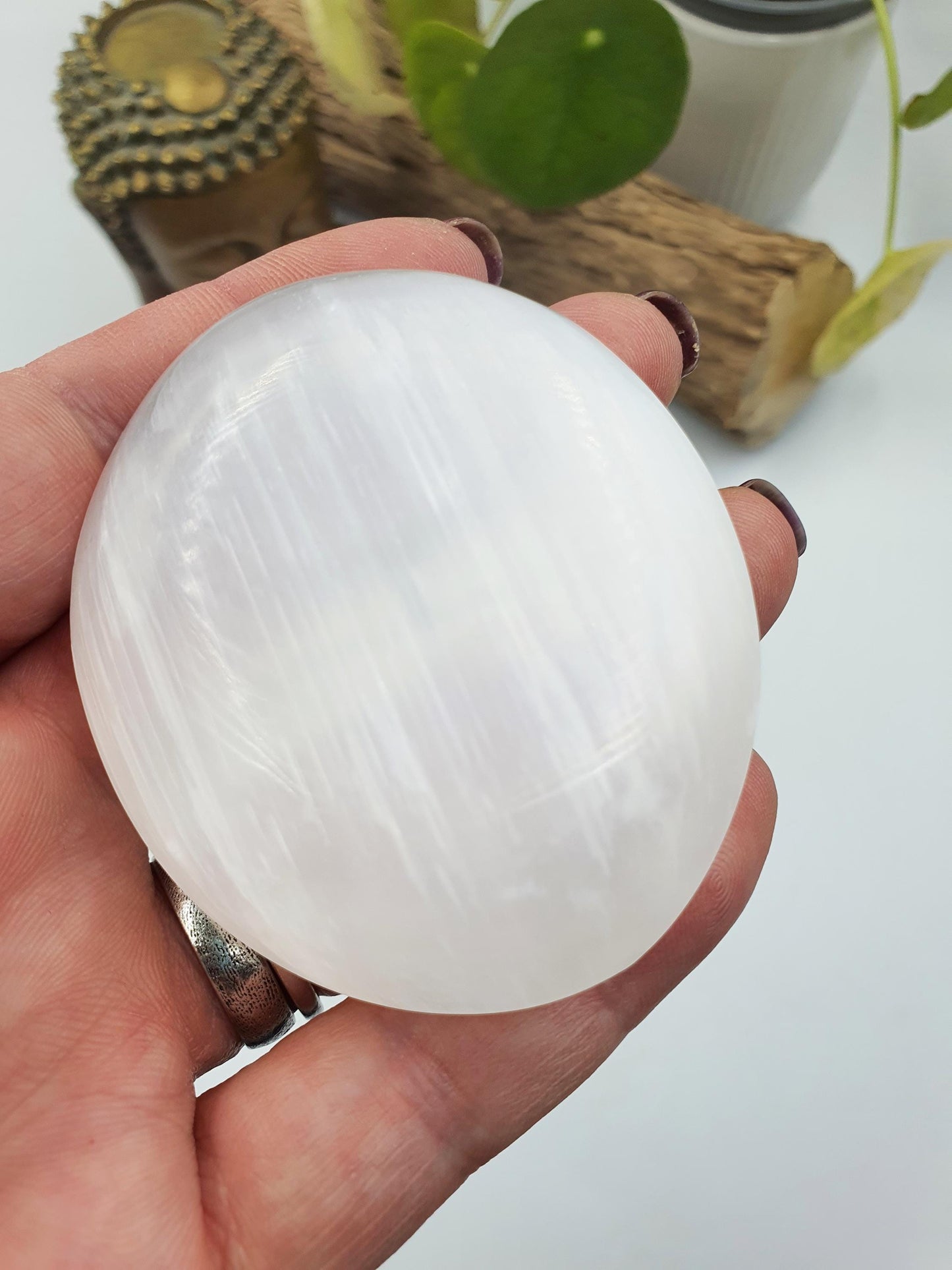 Flashy Selenite Palm