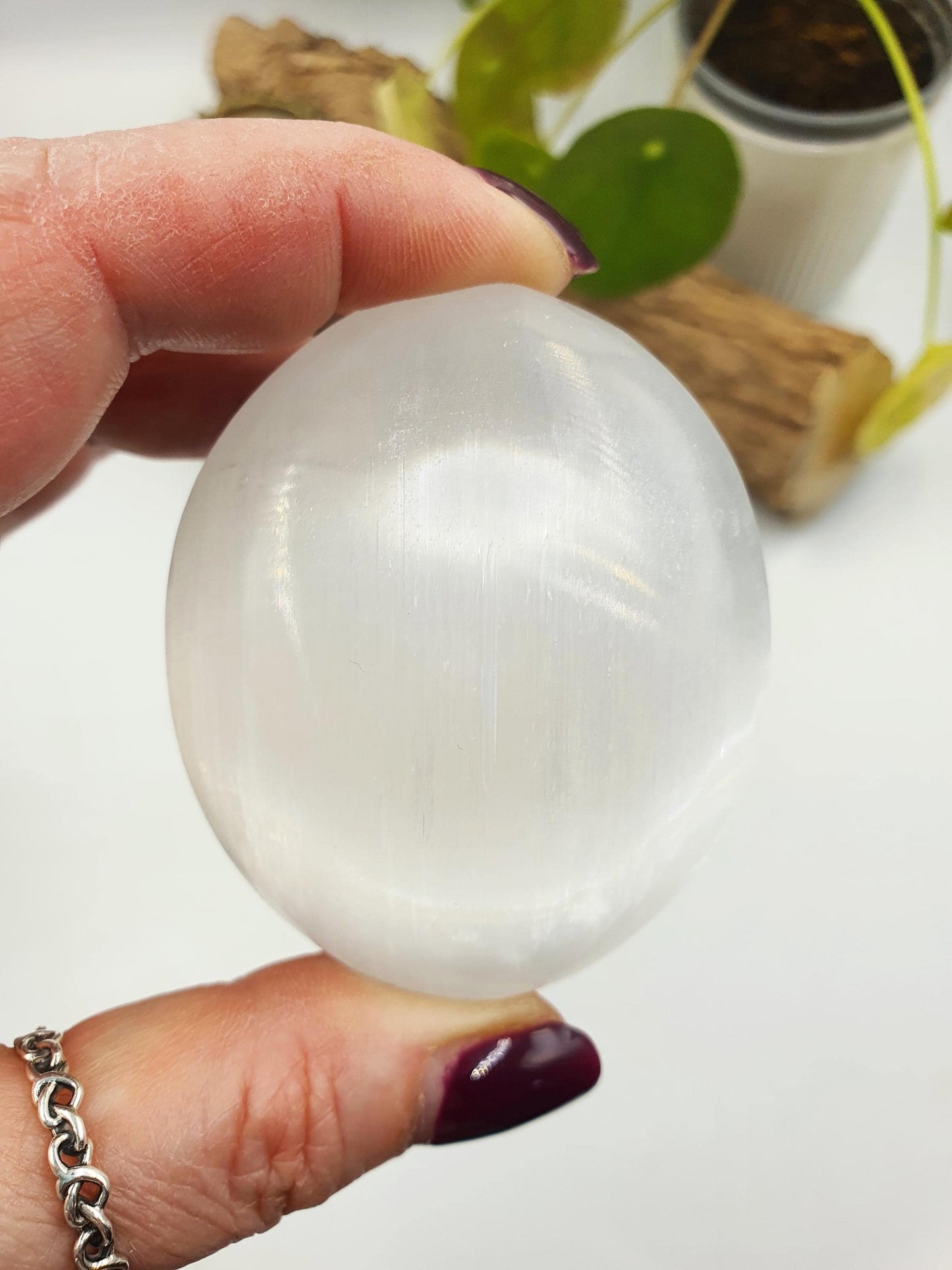 Flashy Selenite Palm
