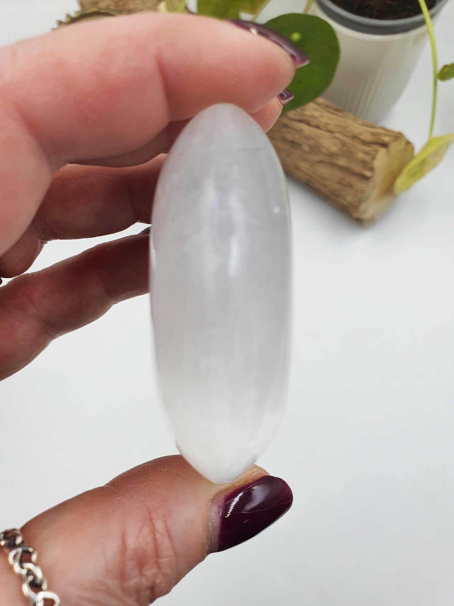 Flashy Selenite Palm