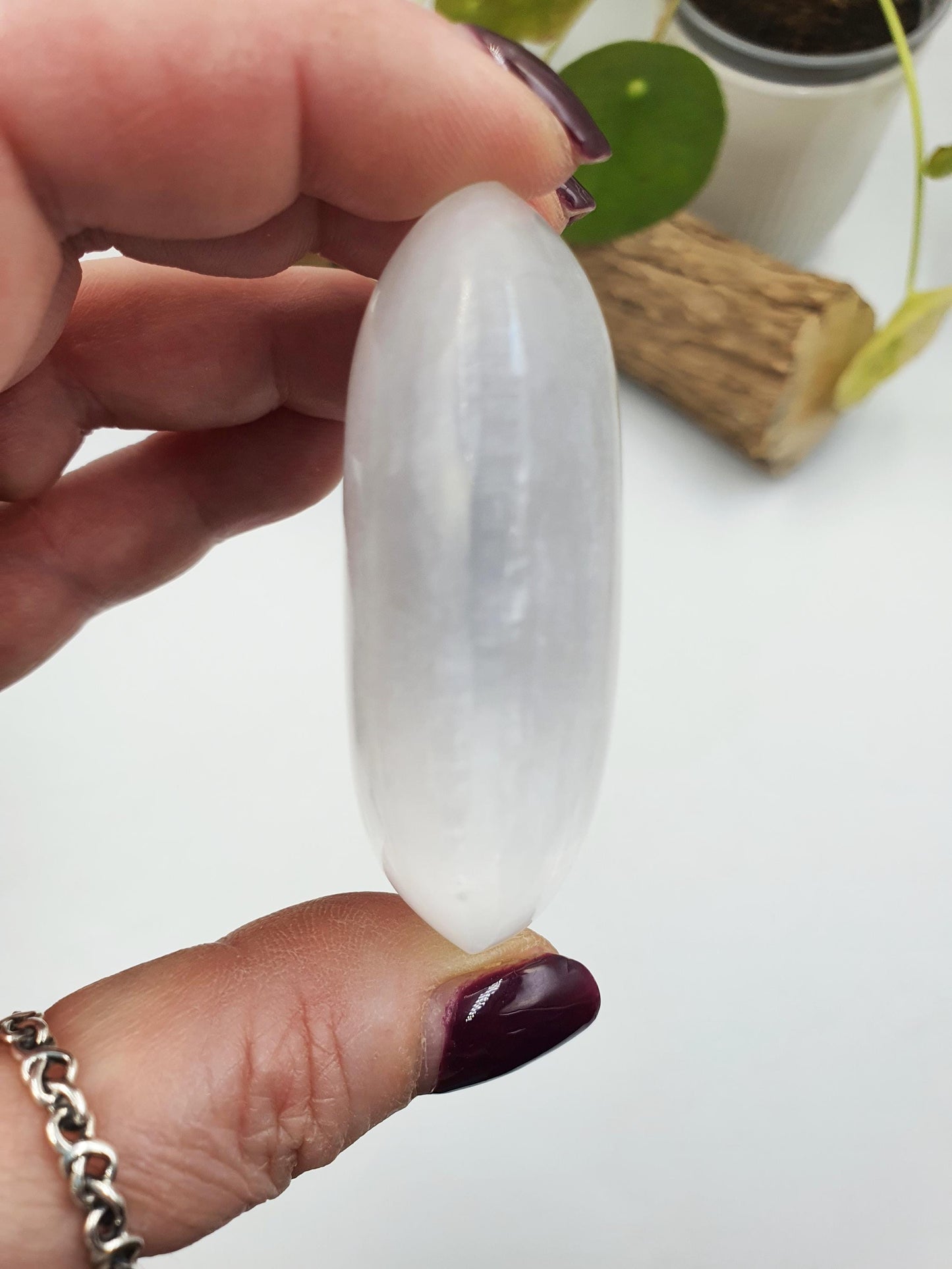 Flashy Selenite Palm