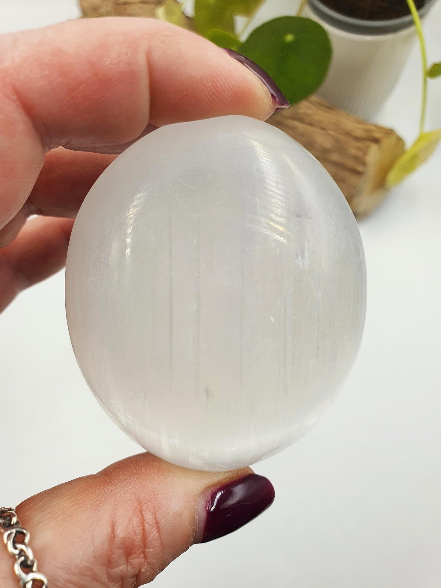 Flashy Selenite Palm