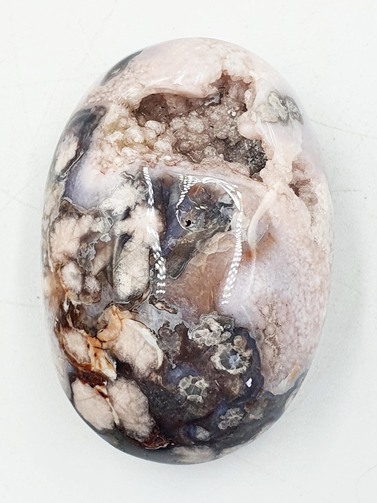 Blue Flower Agate Palm
