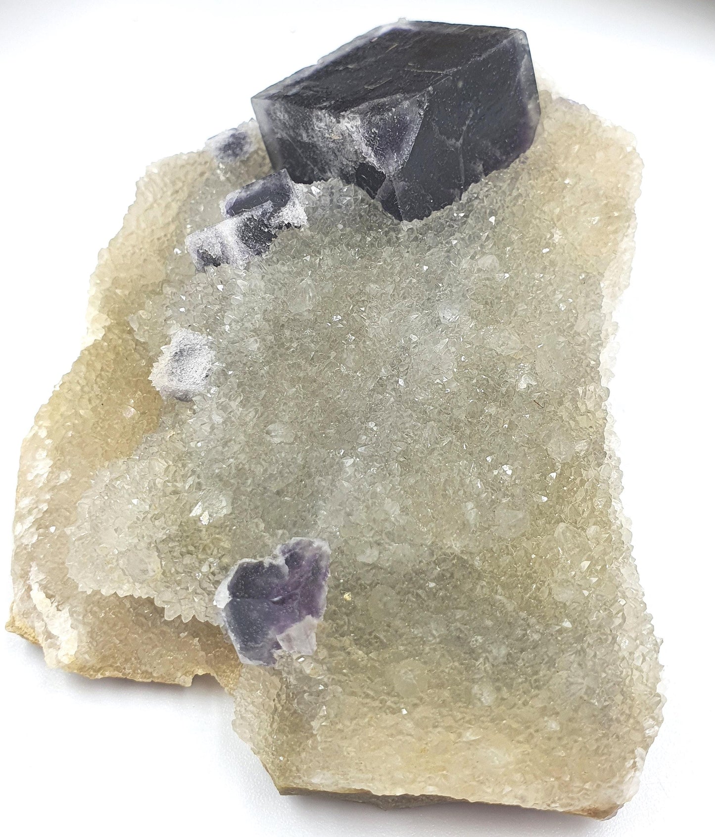 Purple Fluorite Cluster Specimen - 135g