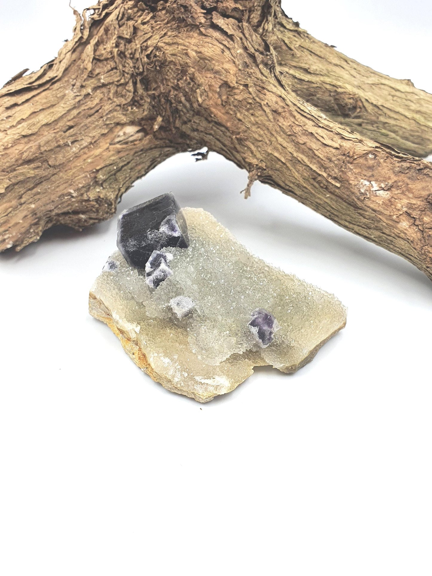 Purple Fluorite Cluster Specimen - 135g