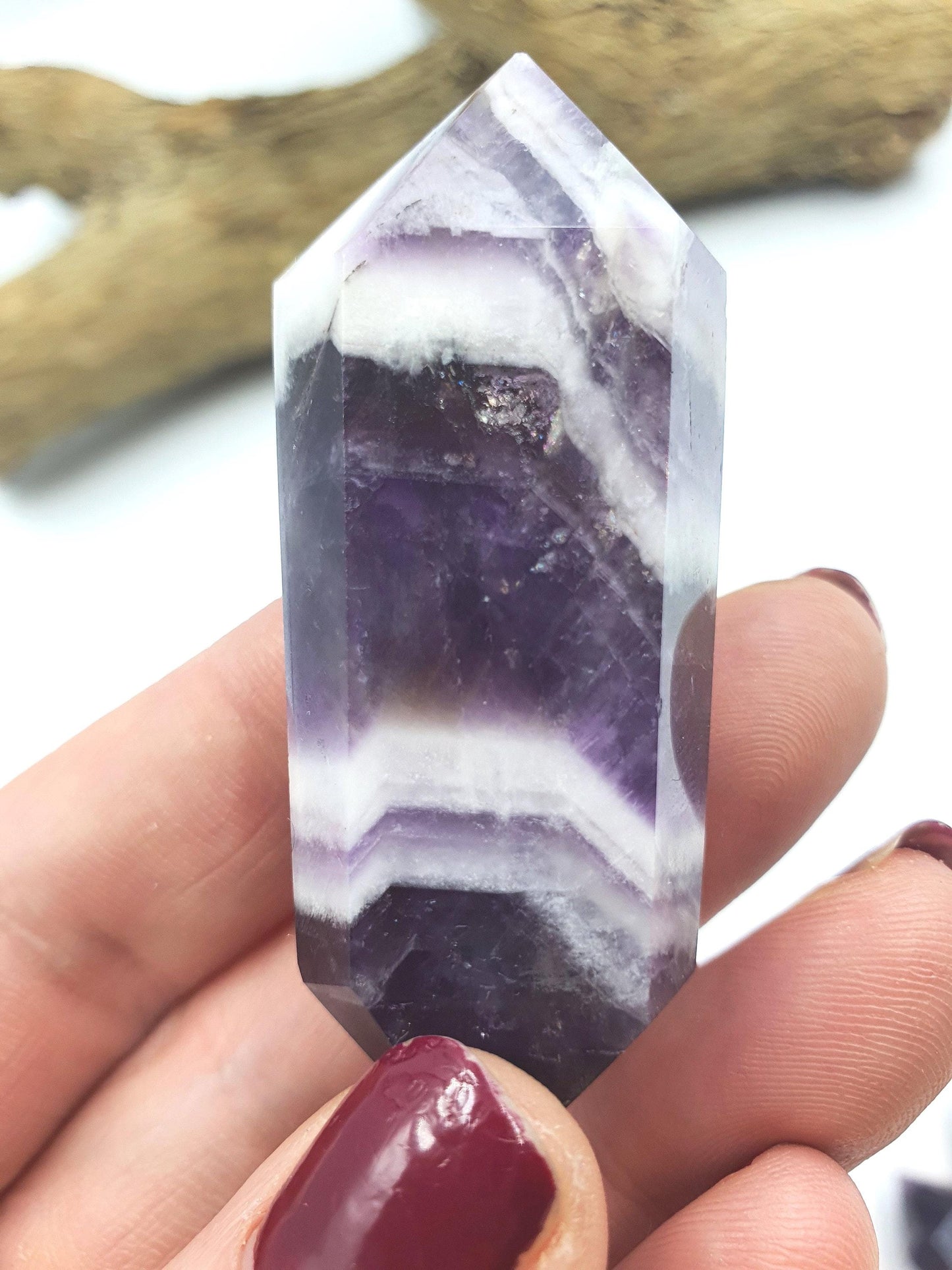 Mini Chevron Amethyst