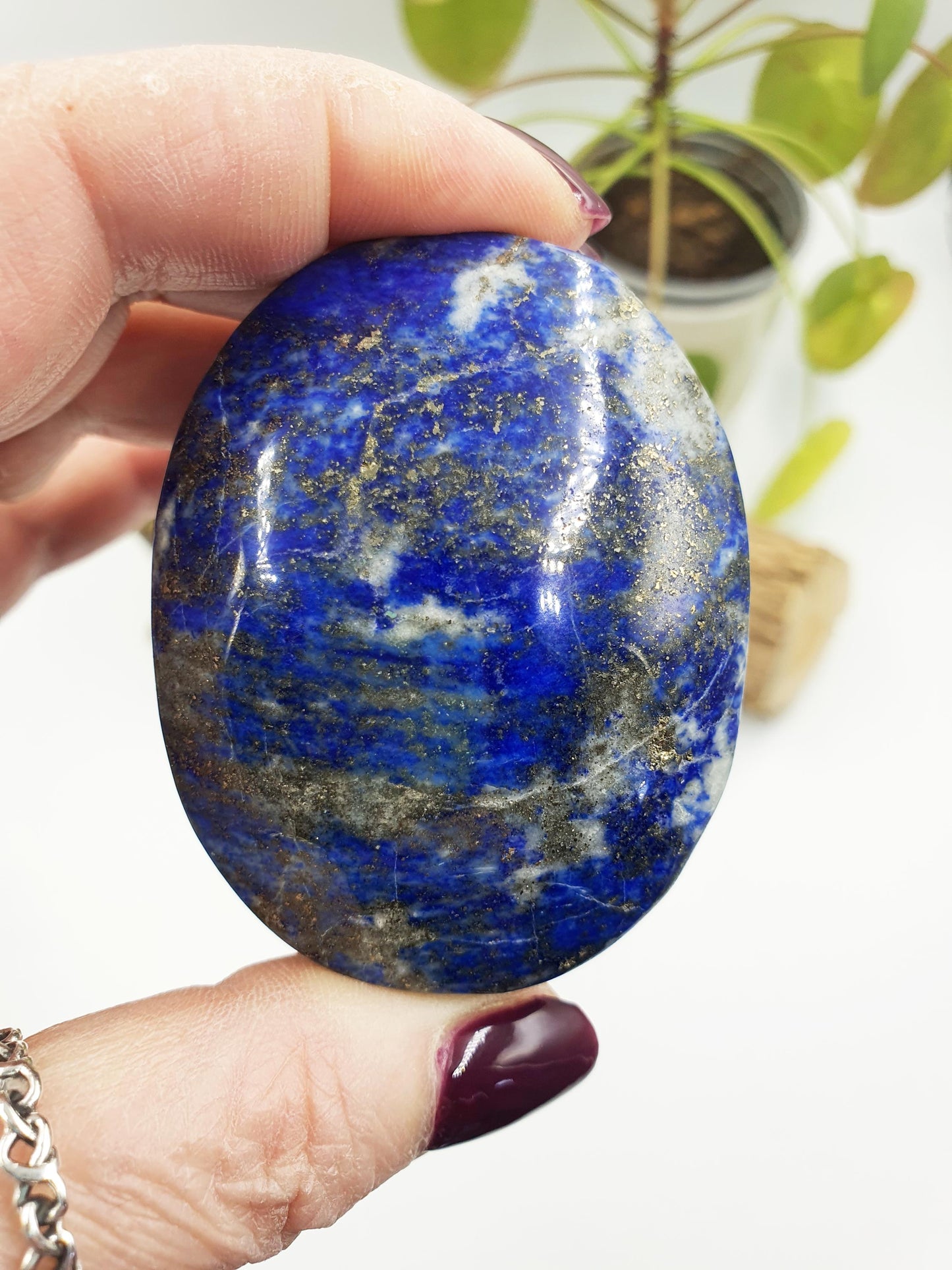 Large Lapis Lazuli Palm