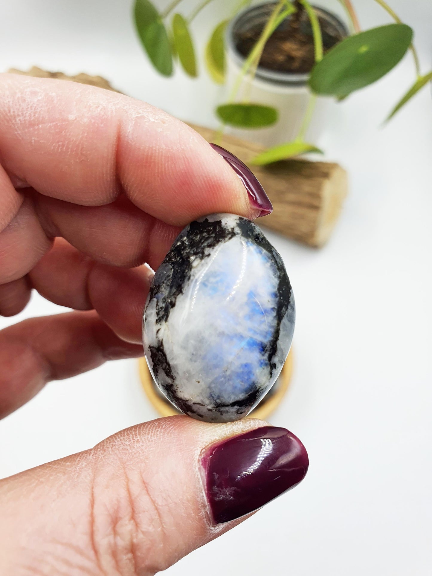 Flashy Rainbow Moonstone Tumbles