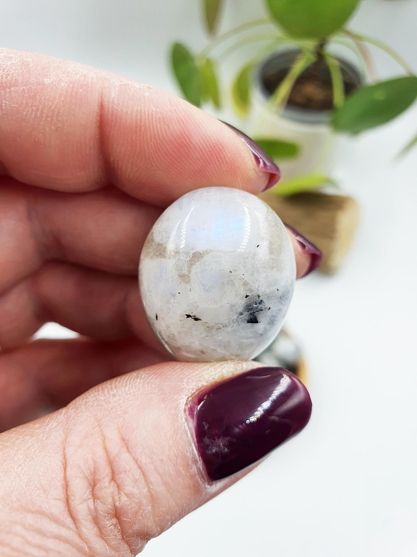 Flashy Rainbow Moonstone Tumbles