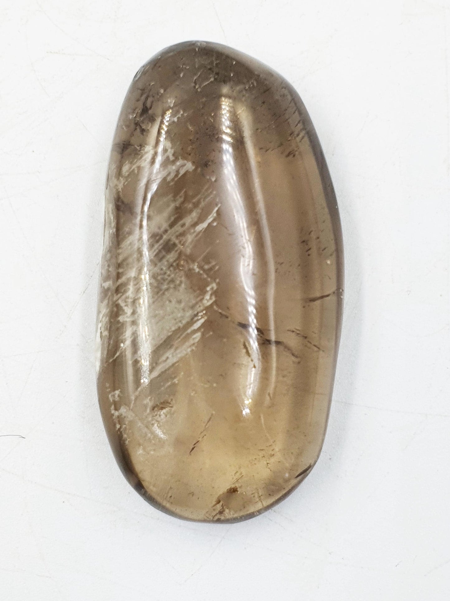 Unique Smoky Quartz Palm with rainbows