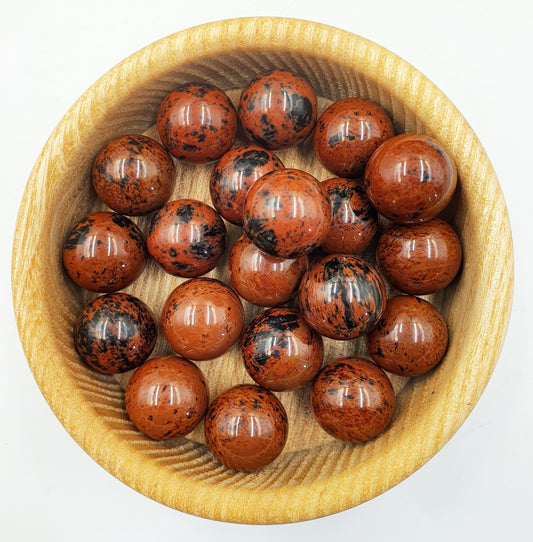 Mahogany Obsidian Mini Sphere