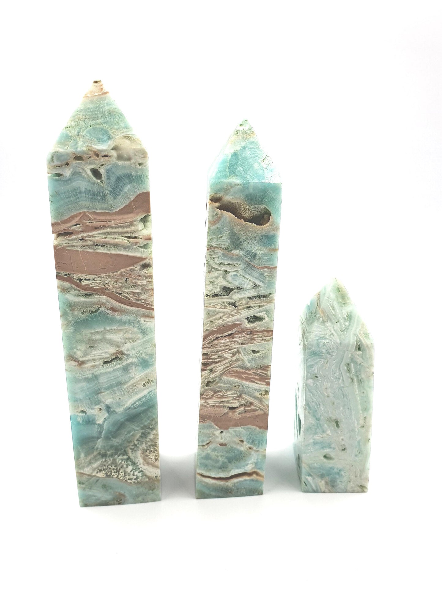 Blue Aragonite Tower