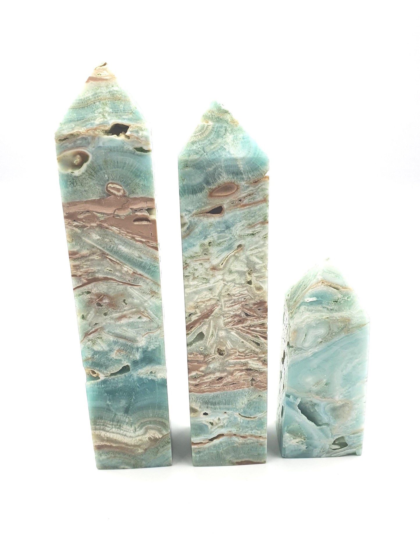 Blue Aragonite Tower