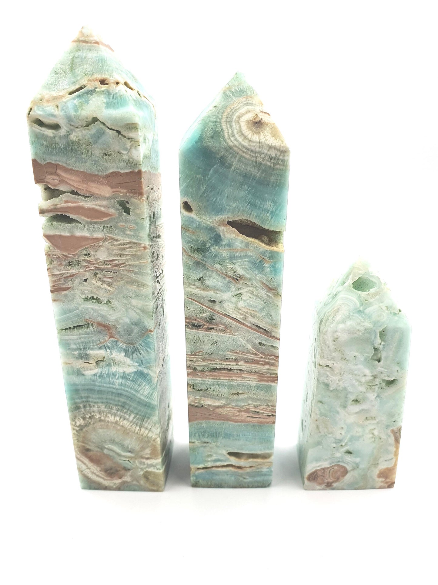 Blue Aragonite Tower