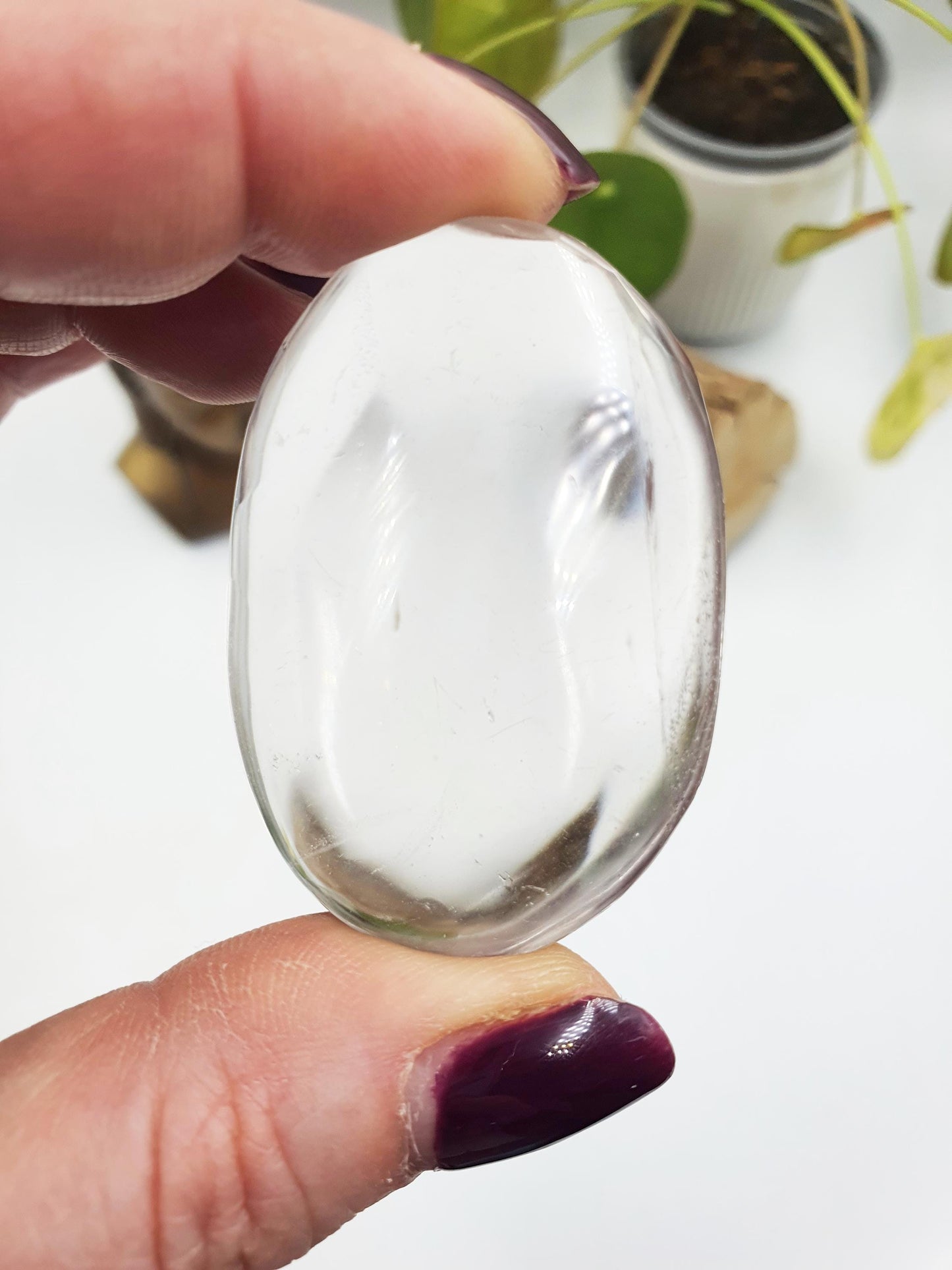 Clear Quartz Palm