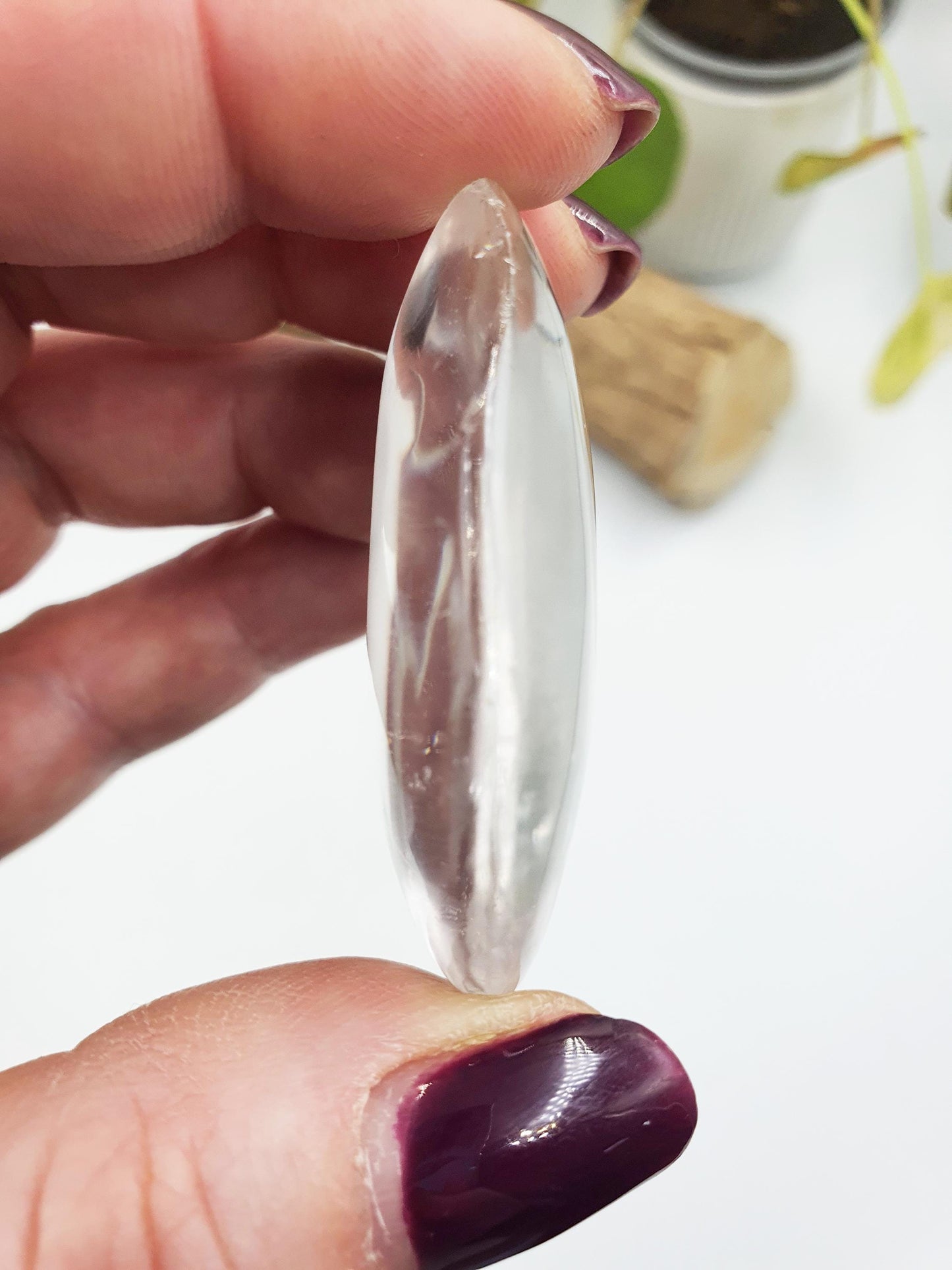 Clear Quartz Palm