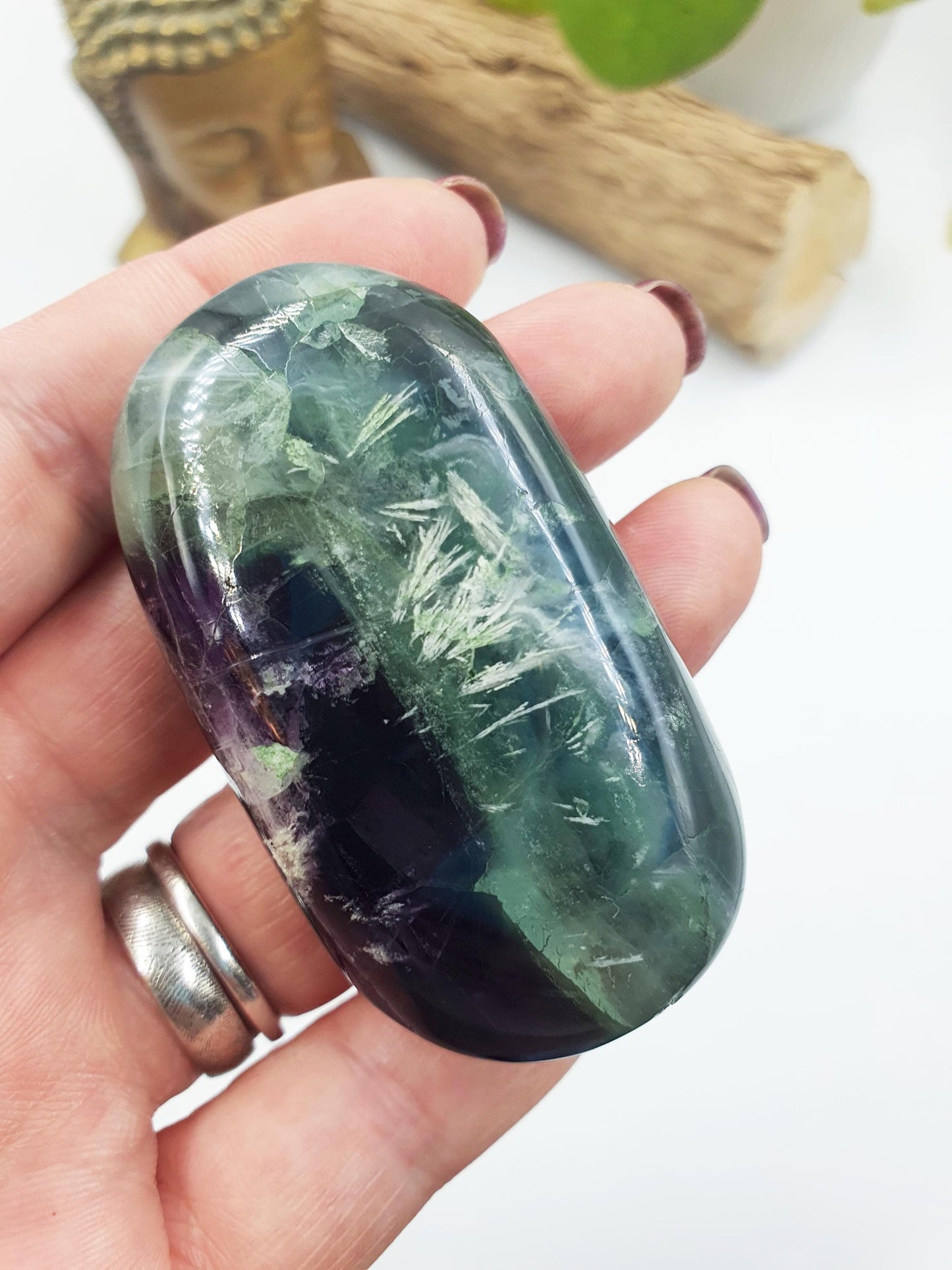 Feather Fluorite Palm