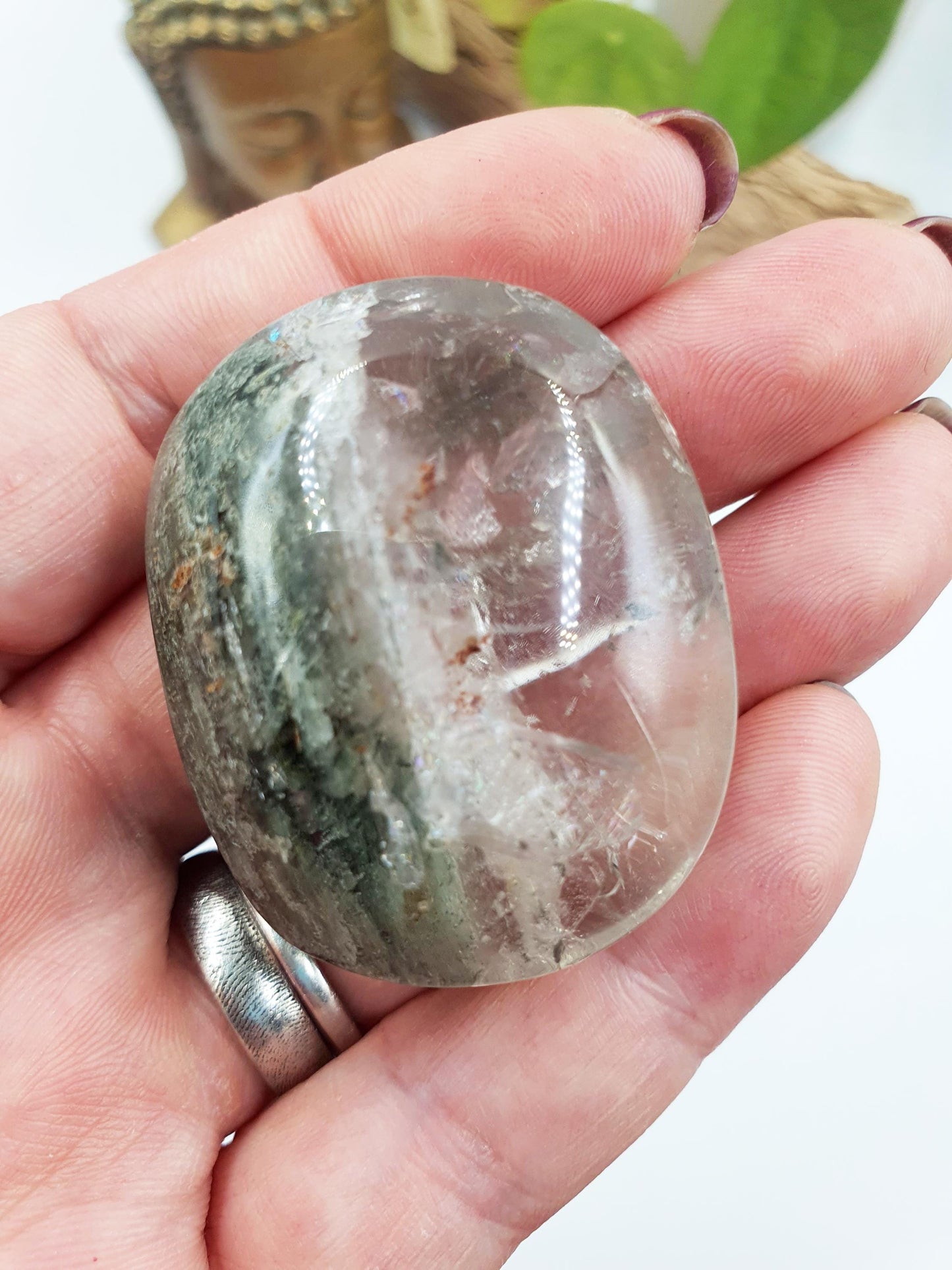 Garden Quartz Palm/Lodolite Quartz Palm
