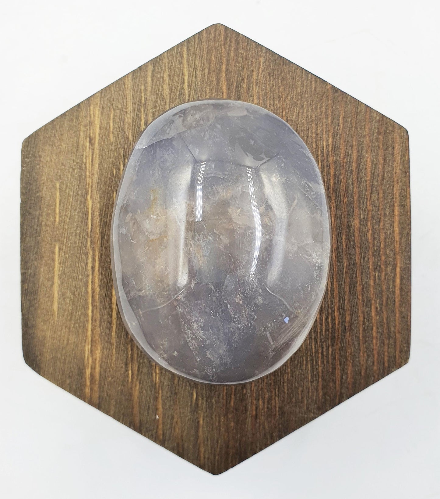 Blue Rose Quartz Palm